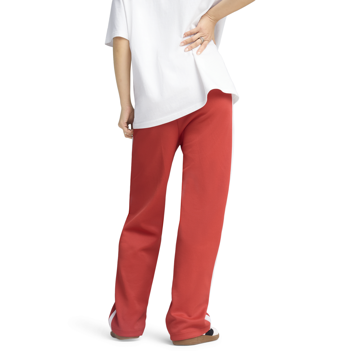 PUMA T7 ALWAYS ON STRAIGHT TRACK PANTS - Women's - Red Fire