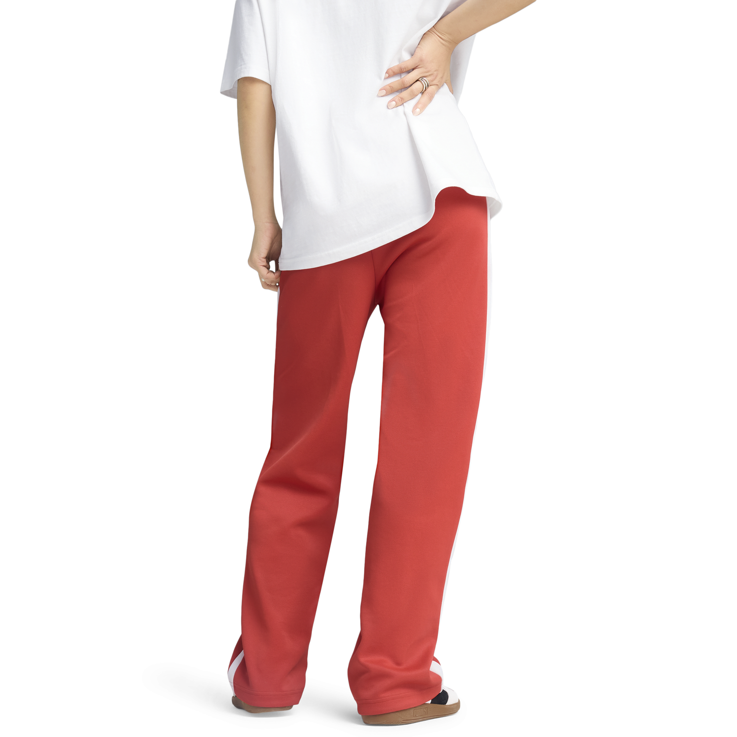 PUMA T7 ALWAYS ON STRAIGHT TRACK PANTS - Women's - Red Fire