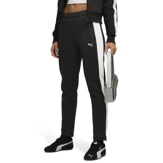 PUMA T7 ALWAYS ON SLIM TRACK PANTS - Women's - Puma Black