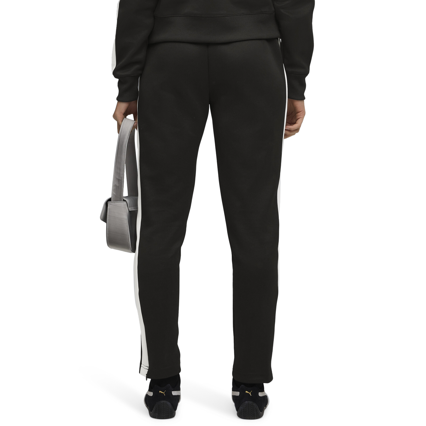PUMA T7 ALWAYS ON SLIM TRACK PANTS - Women's - Puma Black