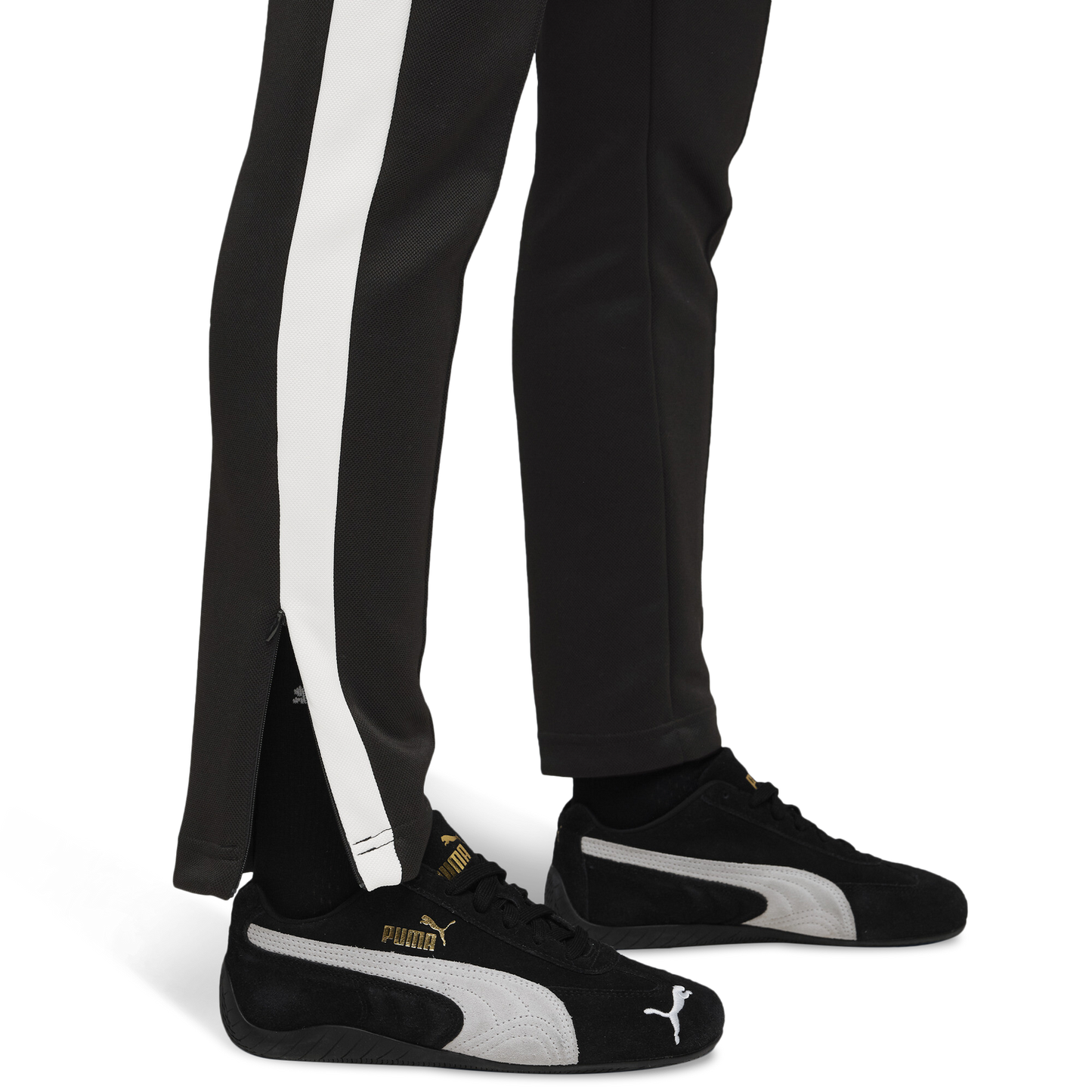 PUMA T7 ALWAYS ON SLIM TRACK PANTS - Women's - Puma Black