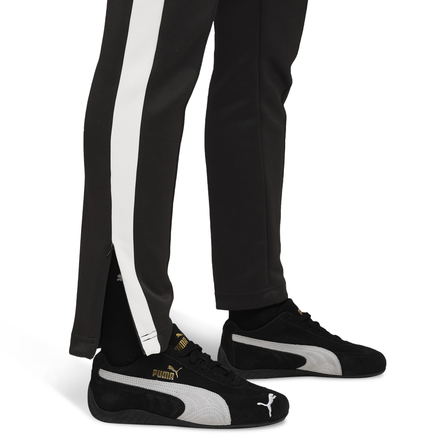 PUMA T7 ALWAYS ON SLIM TRACK PANTS - Women's - Puma Black