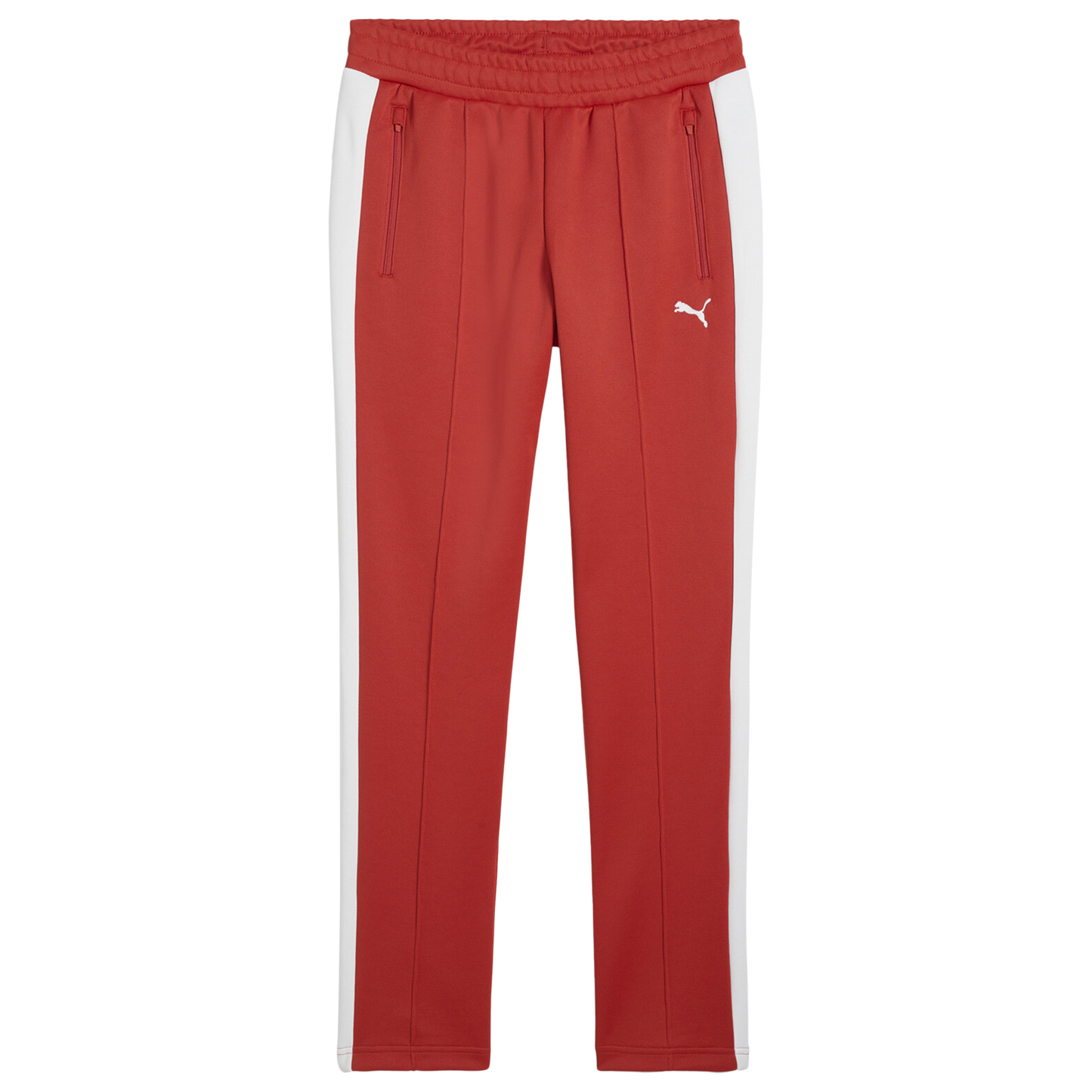 PUMA T7 ALWAYS ON SLIM TRACK PANTS - Women's - Red Fire