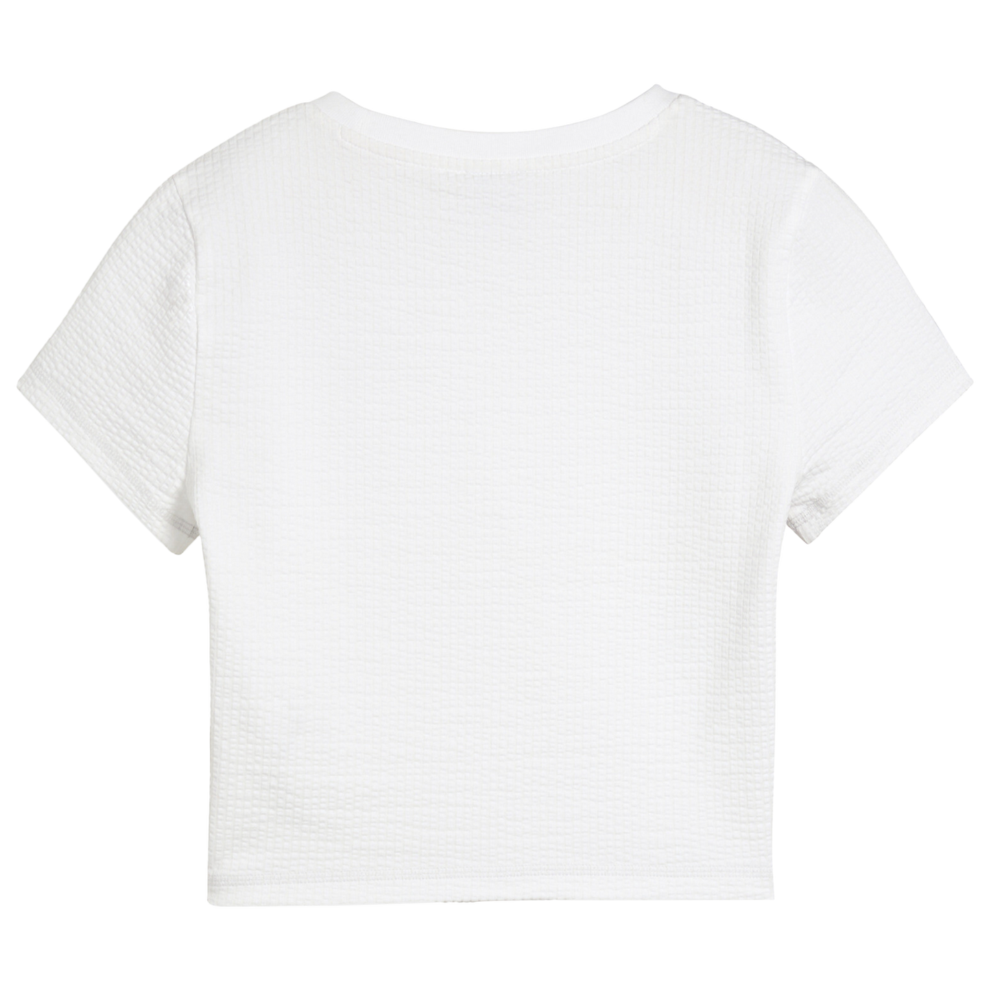 PUMA DARE TO TEXTURED BABY TEE - Women's - Puma White