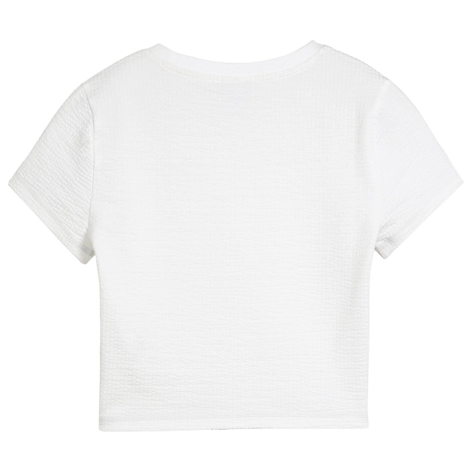 PUMA DARE TO TEXTURED BABY TEE - Women's - Puma White