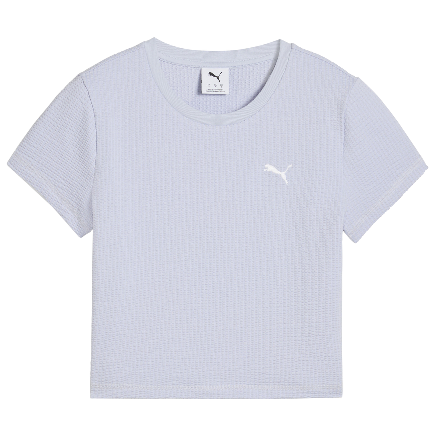PUMA DARE TO TEXTURED BABY TEE - Women's - Cool Weather