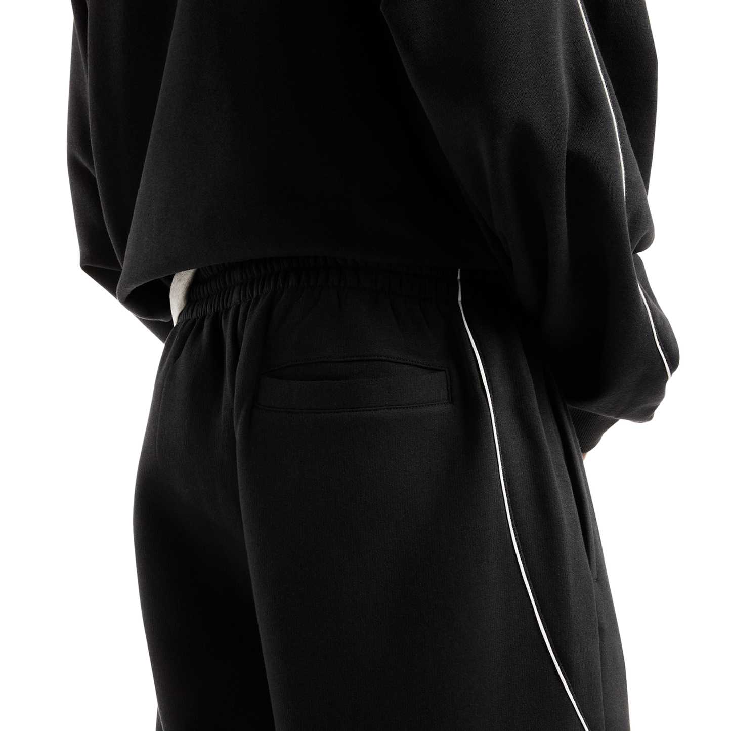 New Balance Trackside Open Hem Pants - Men's - Black/White