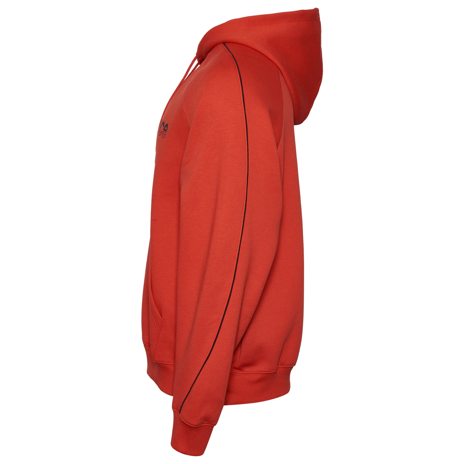 New Balance Trackside Pullover Hoodie - Men's - Hot Tomato/Black