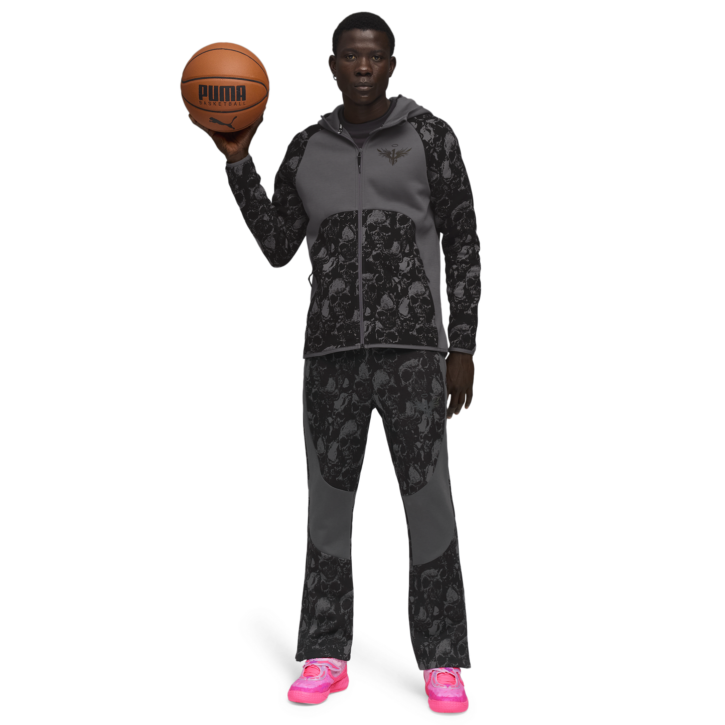 PUMA Lamelo World Tour-Nament Dime Pant - Men's - Dusky Gray