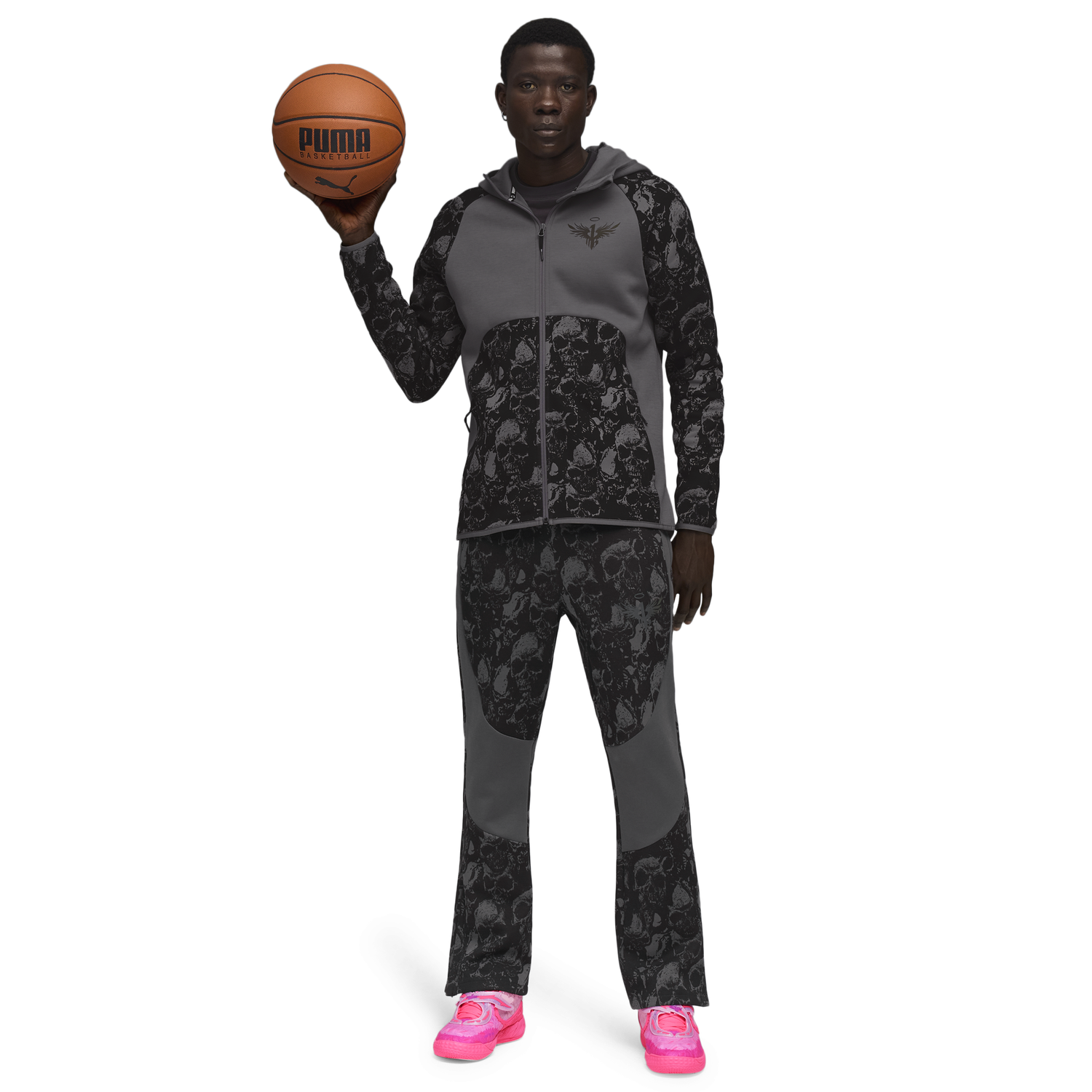 PUMA Lamelo World Tour-Nament Dime Pant - Men's - Dusky Gray