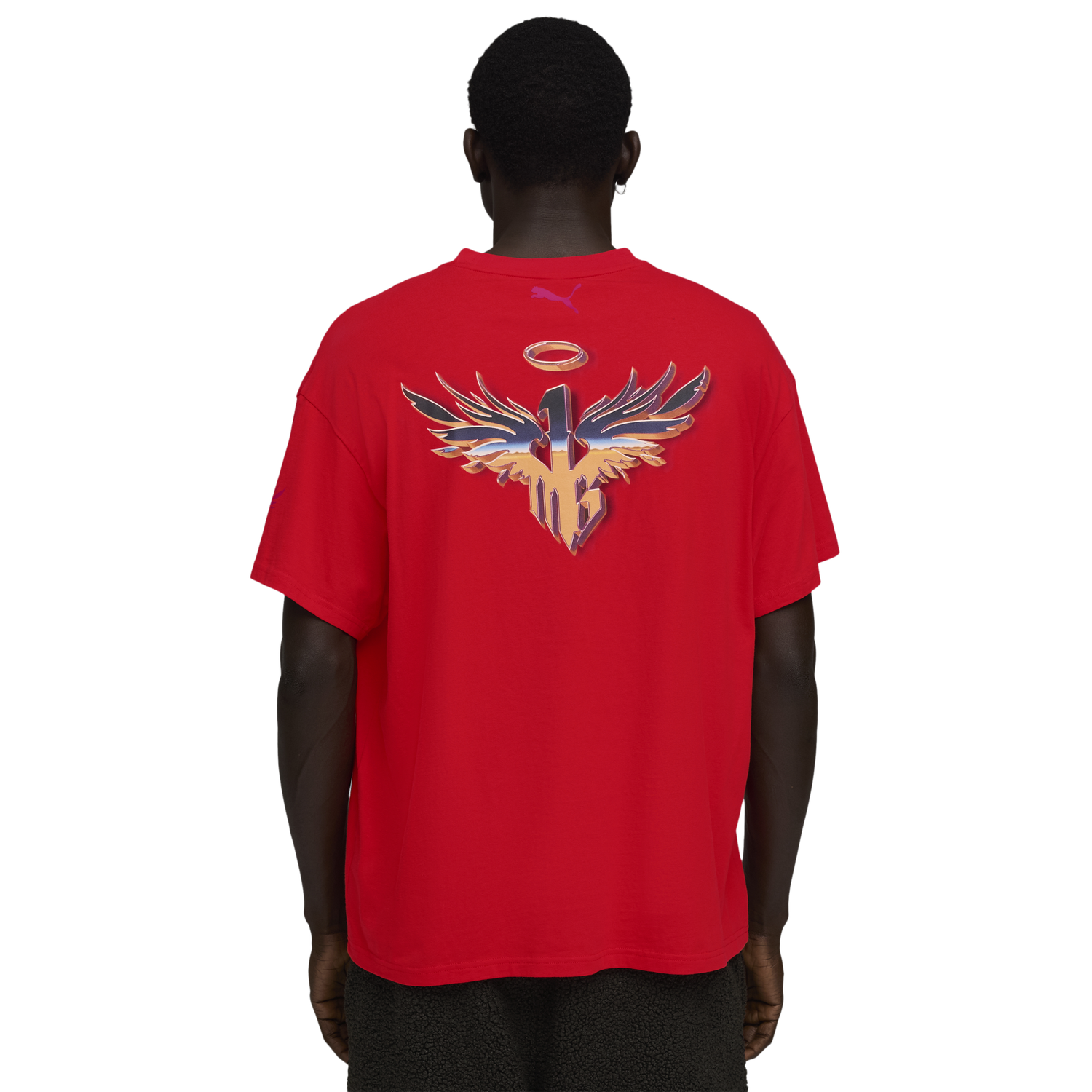 PUMA Lamelo Supernova T-Shirt - Men's - Puma Red