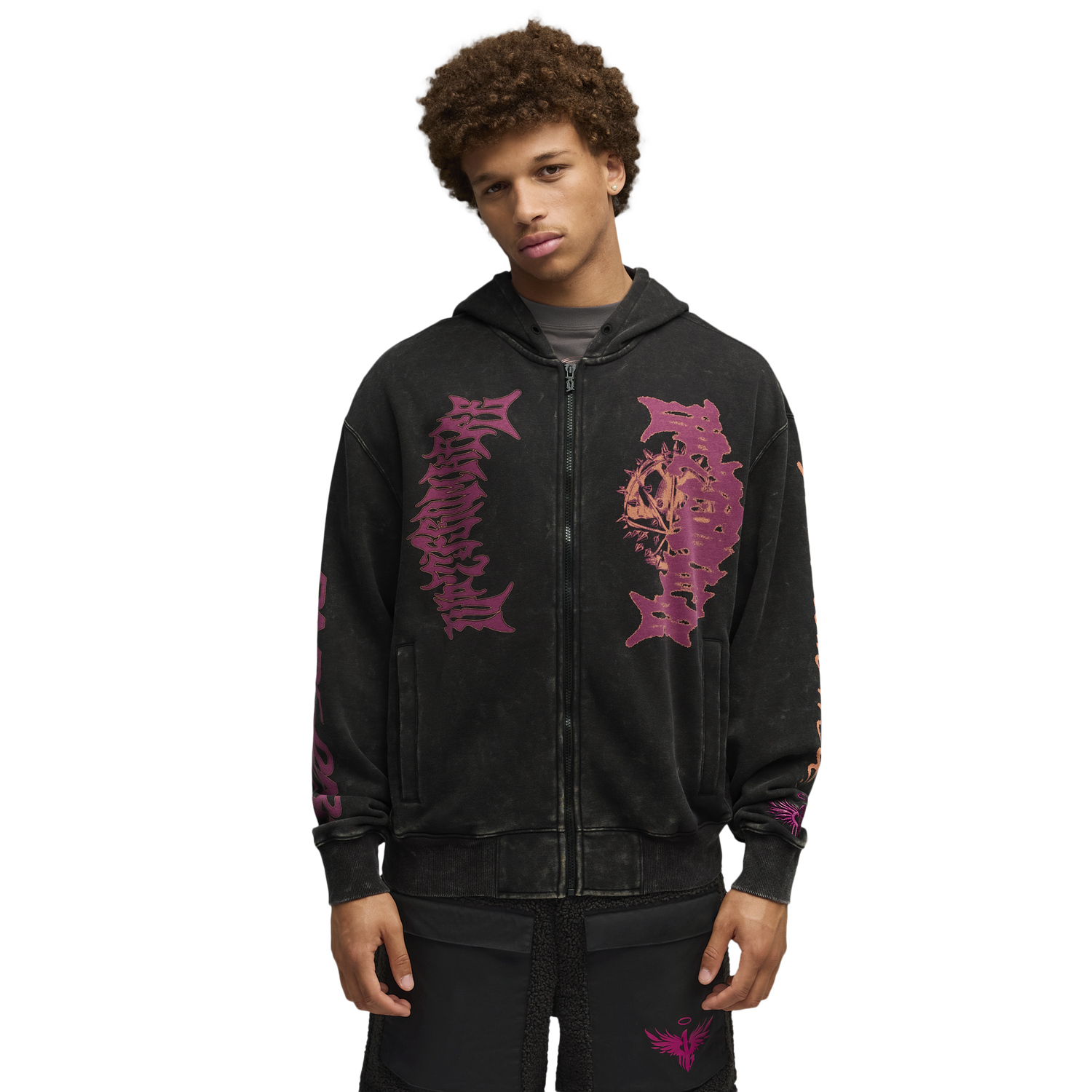 PUMA Lamelo Supernova Full-Zip Hoodie - Men's - Puma Black