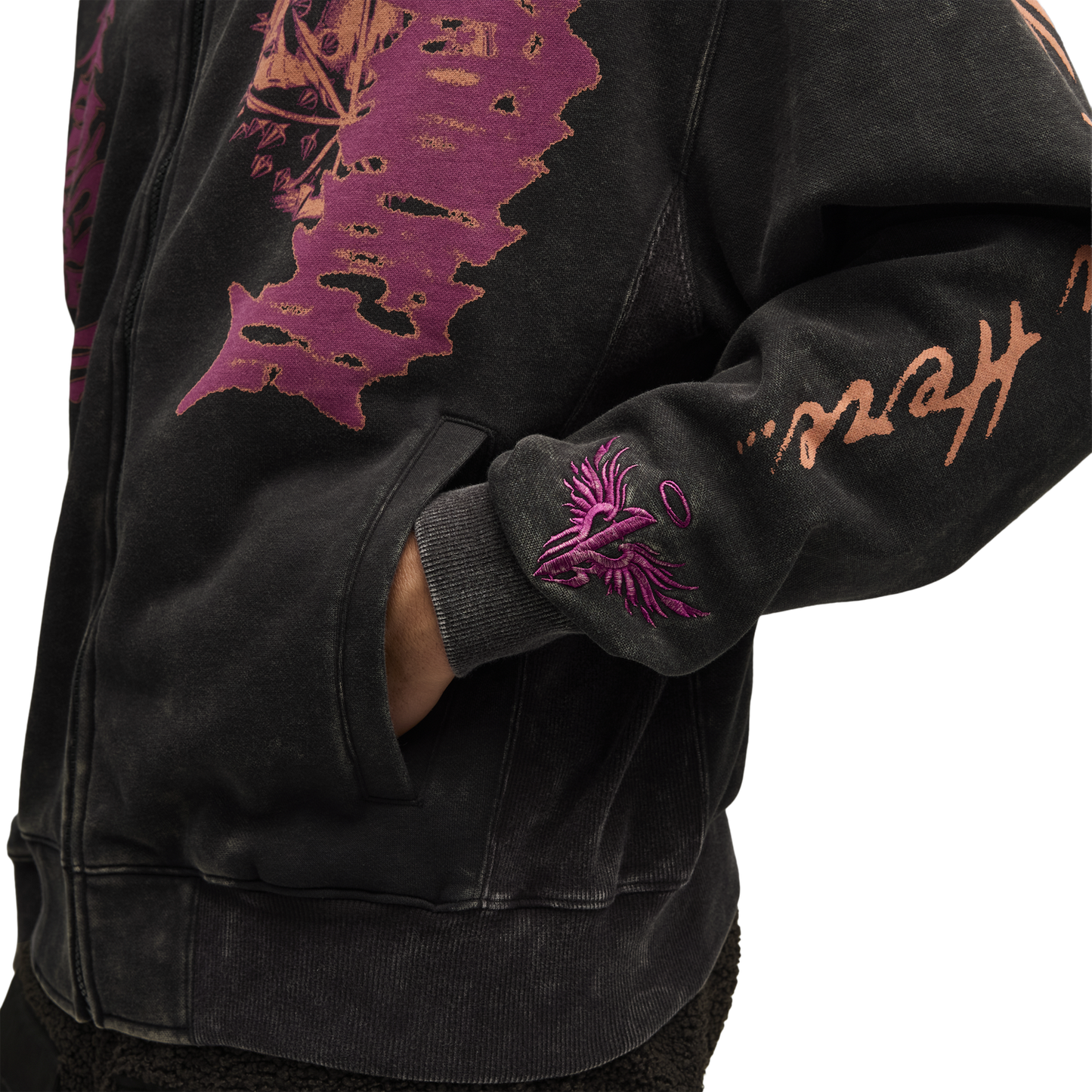 PUMA Lamelo Supernova Full-Zip Hoodie - Men's - Puma Black