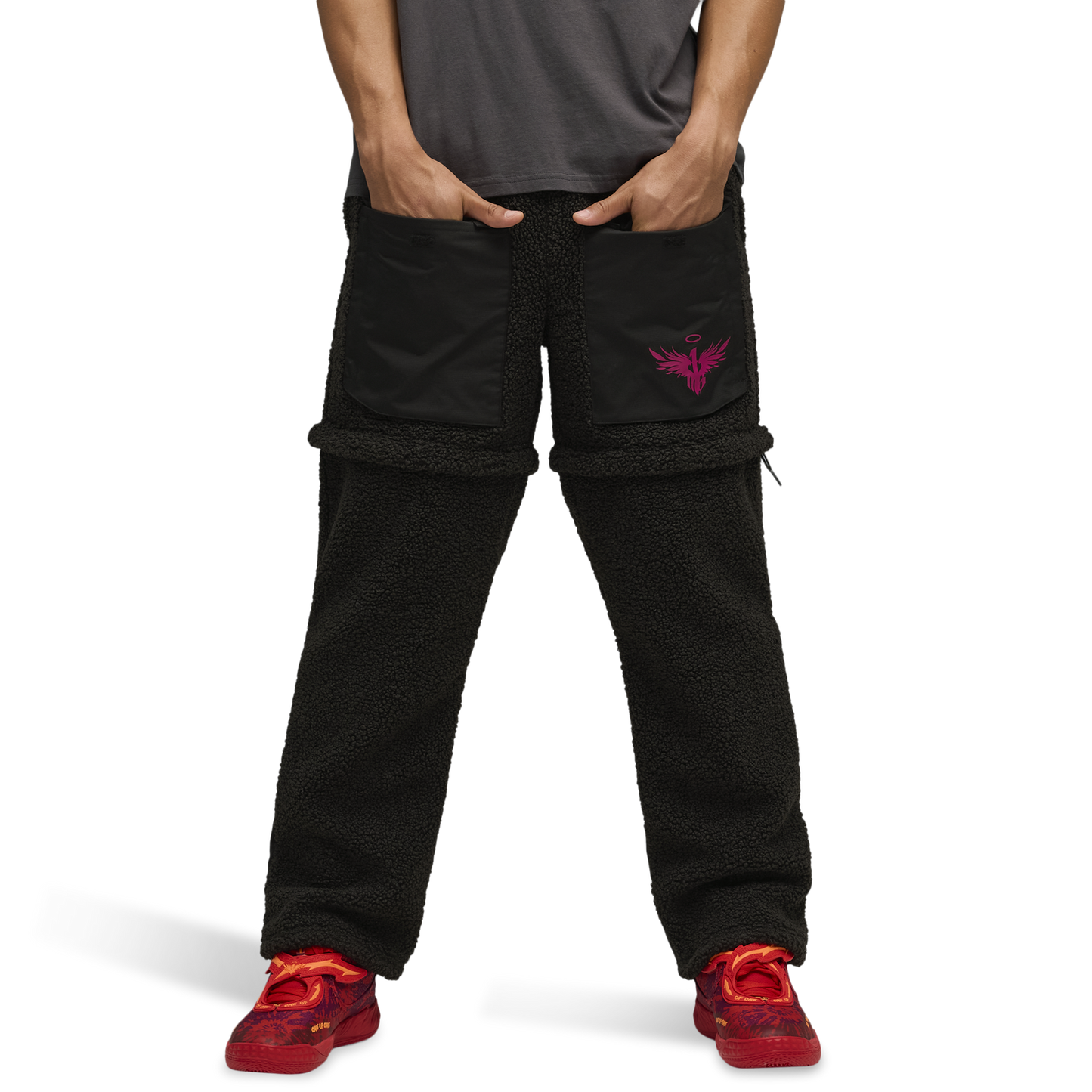 PUMA Lamelo Supernova Sherpa Pant - Men's - Puma Black