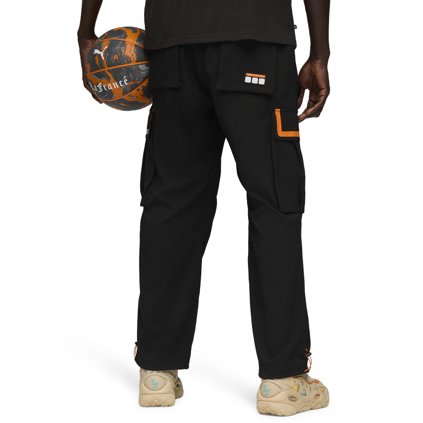 PUMA LaFrance Heem Cargo Pants - Men's - Puma Black