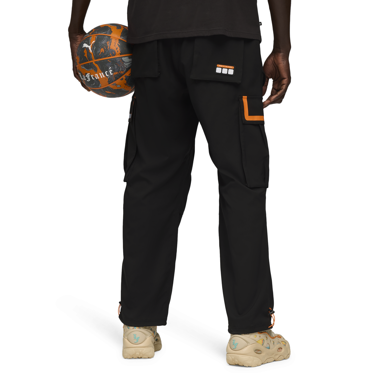 PUMA LaFrance Heem Cargo Pants - Men's - Puma Black