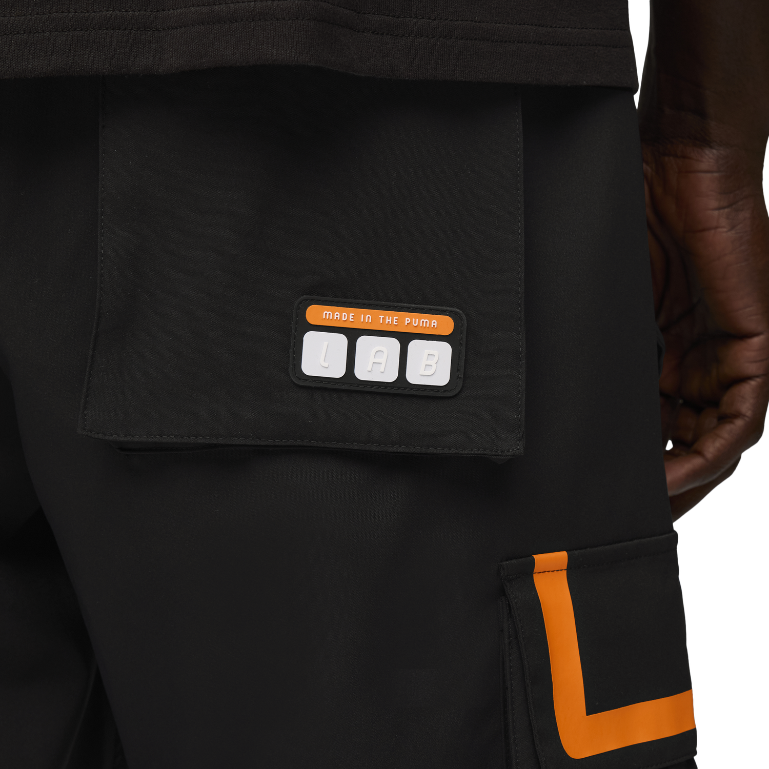 PUMA LaFrance Heem Cargo Pants - Men's - Puma Black