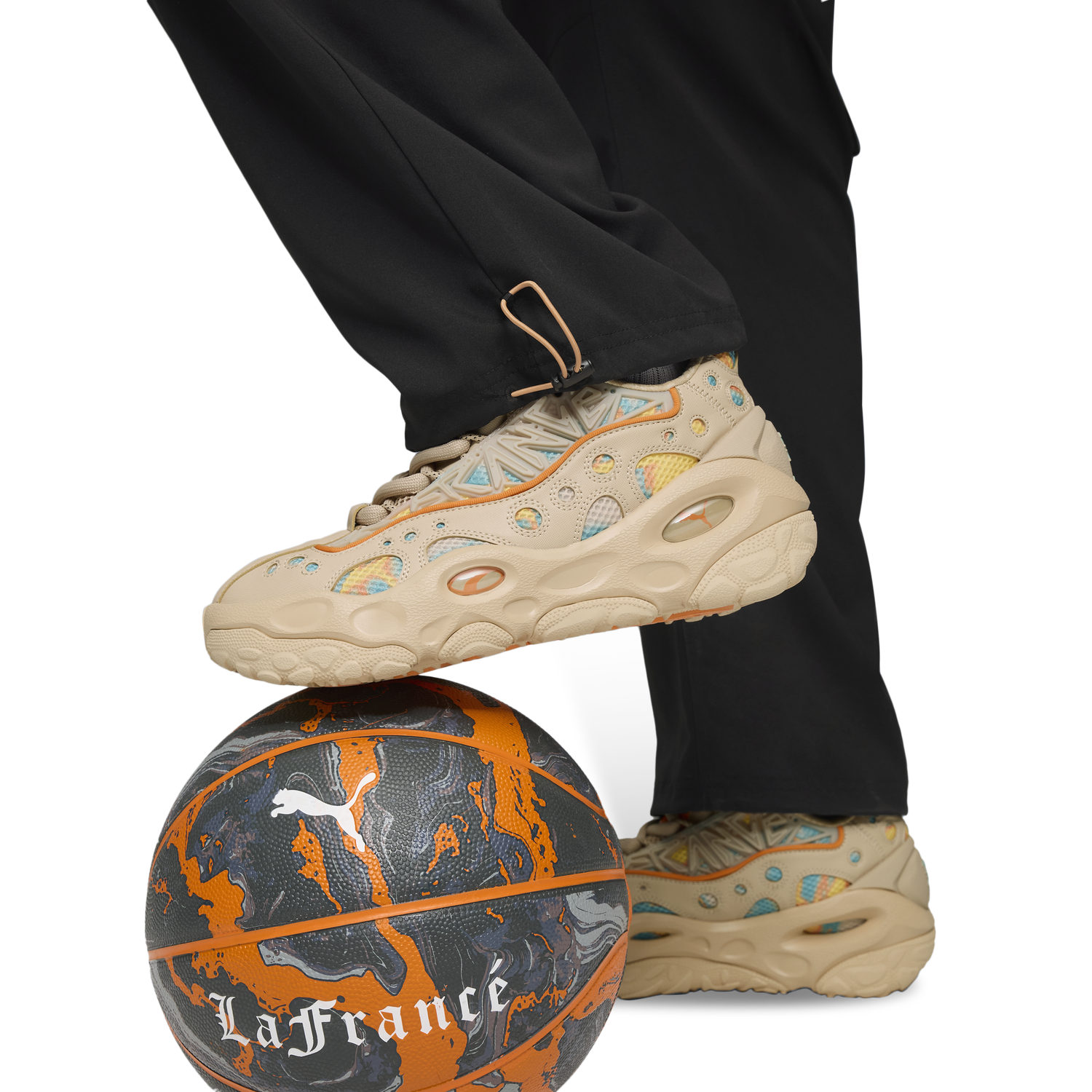 PUMA LaFrance Heem Cargo Pants - Men's - Puma Black