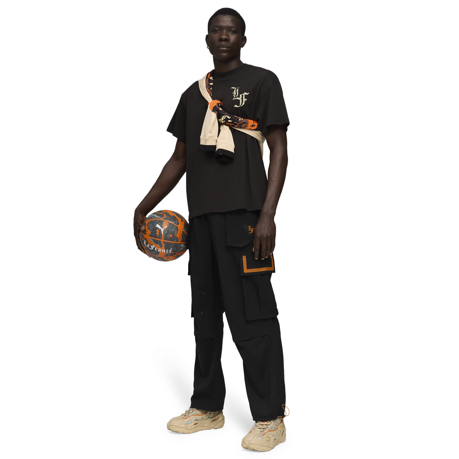 PUMA LaFrance Heem Cargo Pants - Men's - Puma Black