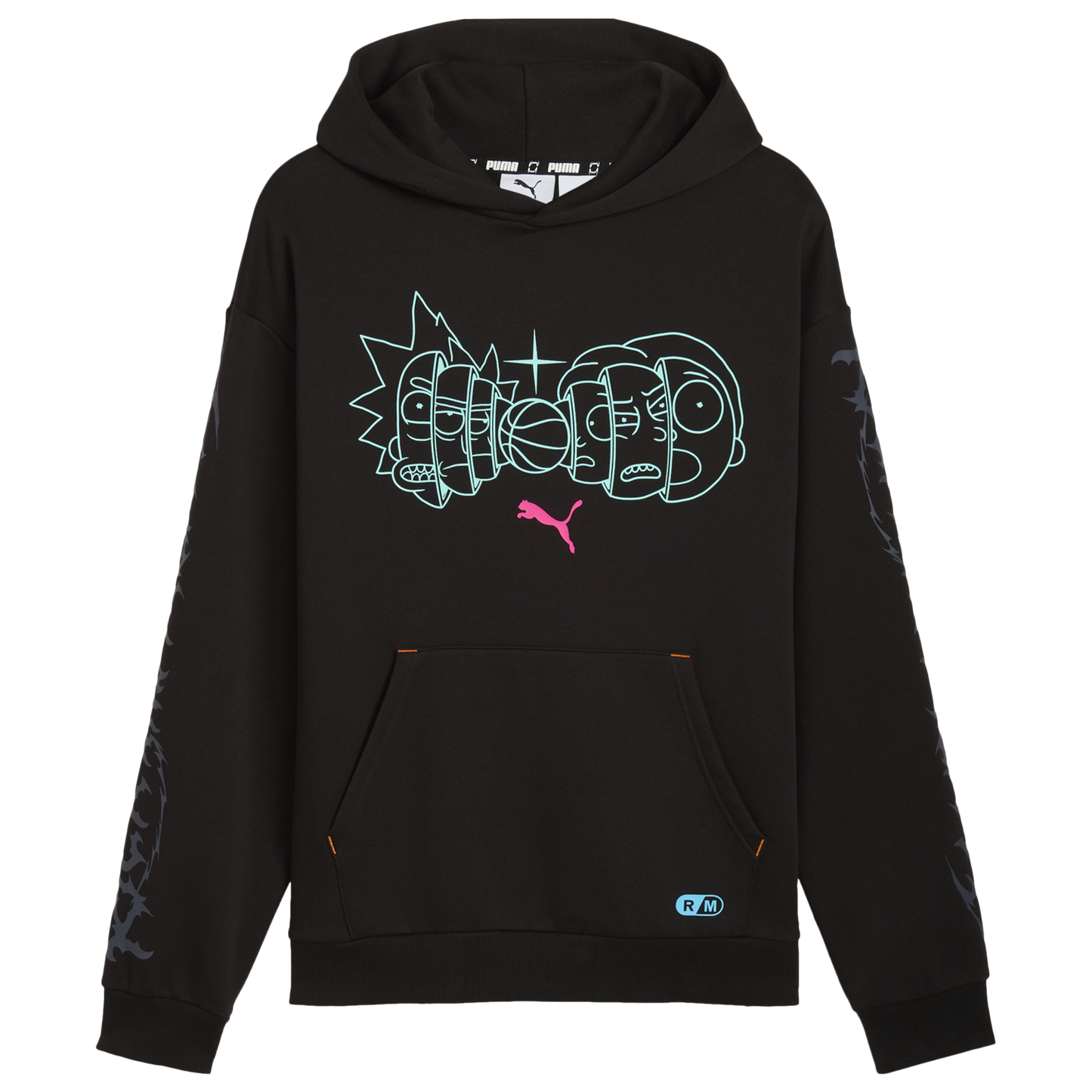 PUMA R&M Hoodie - Men's - Black