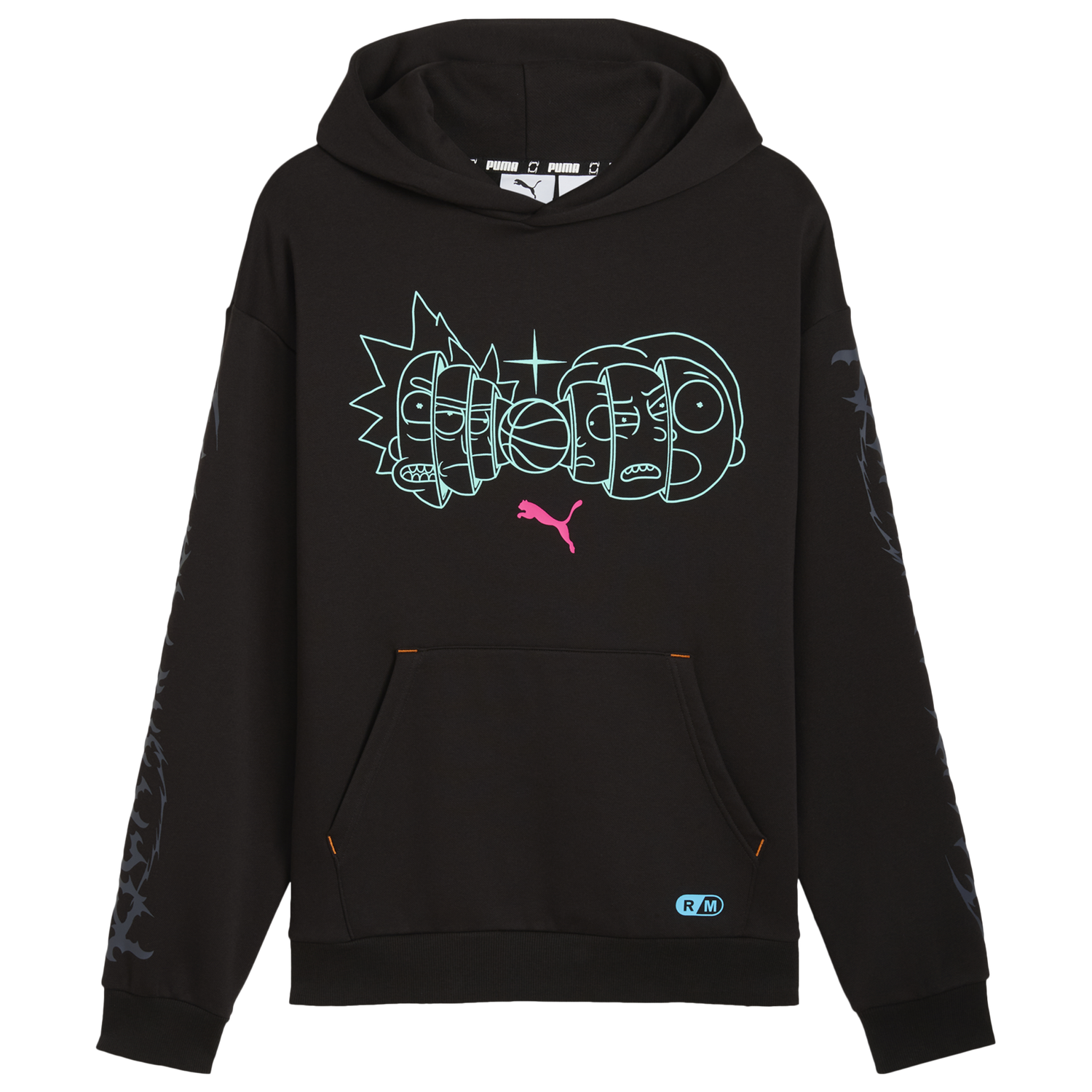 PUMA R&M Hoodie - Men's - Black