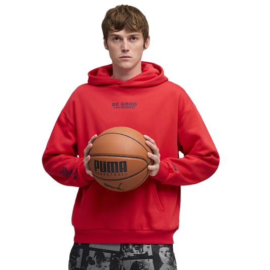 PUMA Hoops X E.T. Hoodie - Men's - For All Time Red/Multi