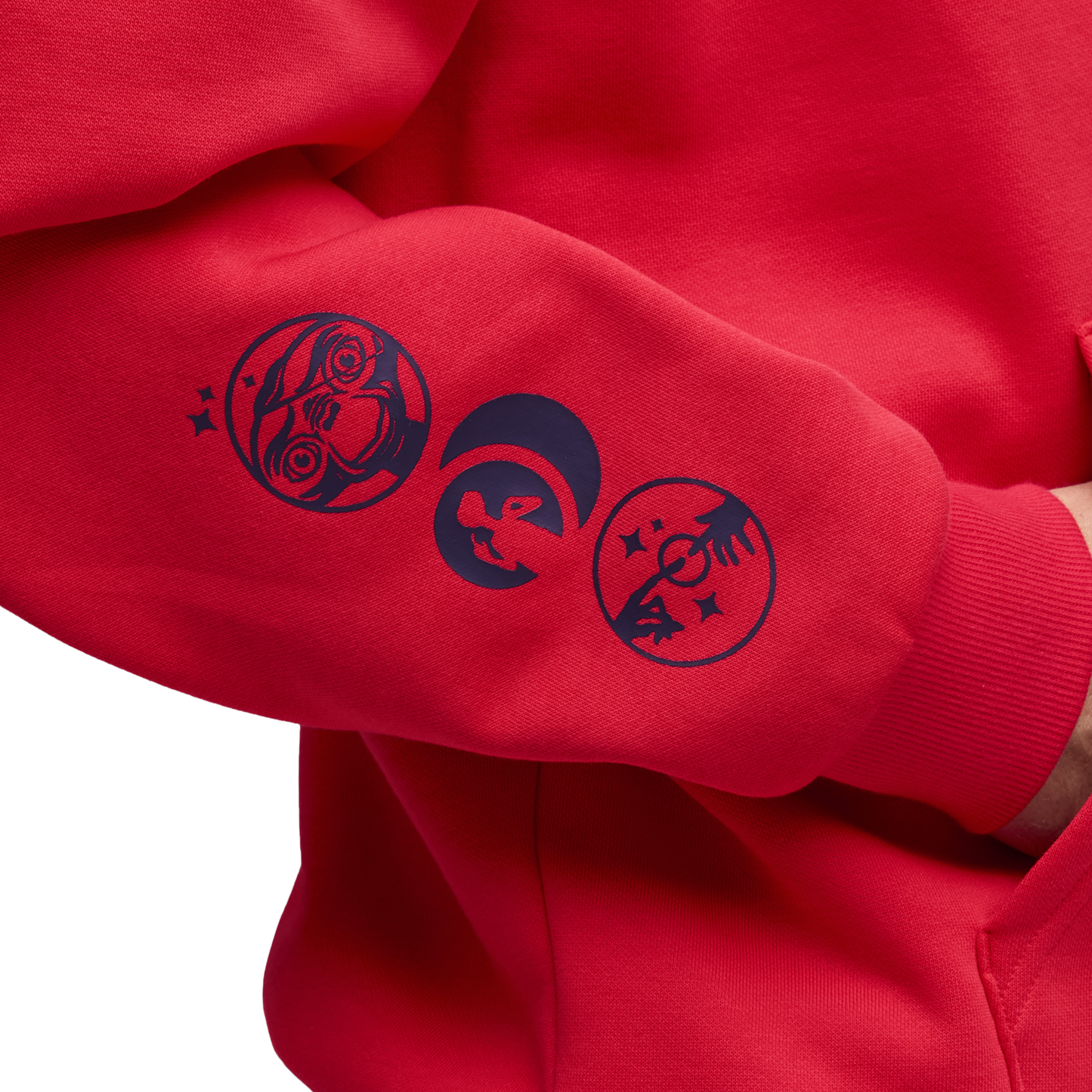 PUMA Hoops X E.T. Hoodie - Men's - For All Time Red/Multi