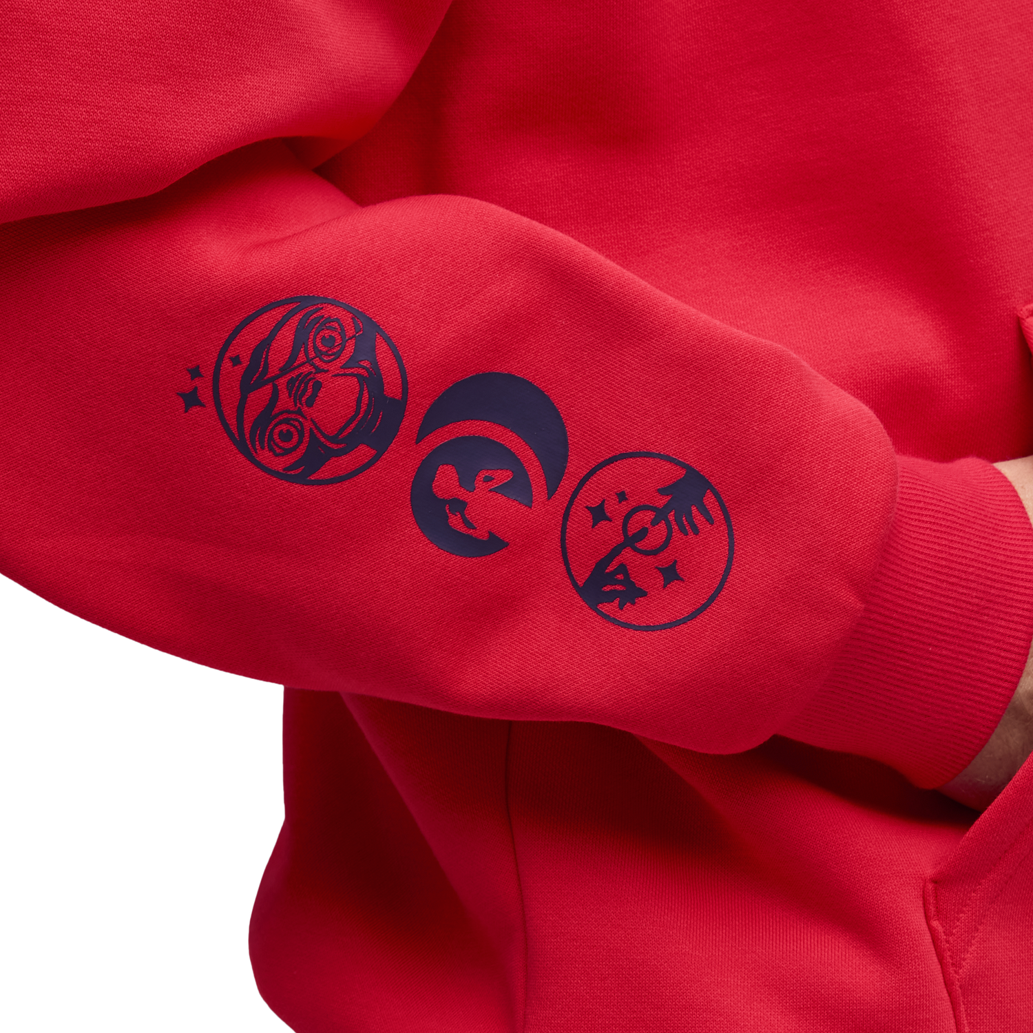 PUMA Hoops X E.T. Hoodie - Men's - For All Time Red/Multi