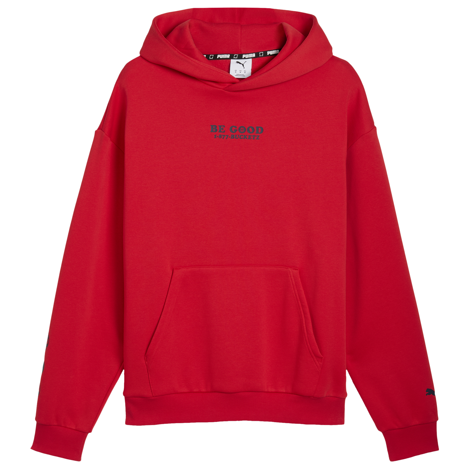 PUMA Hoops X E.T. Hoodie - Men's - For All Time Red/Multi
