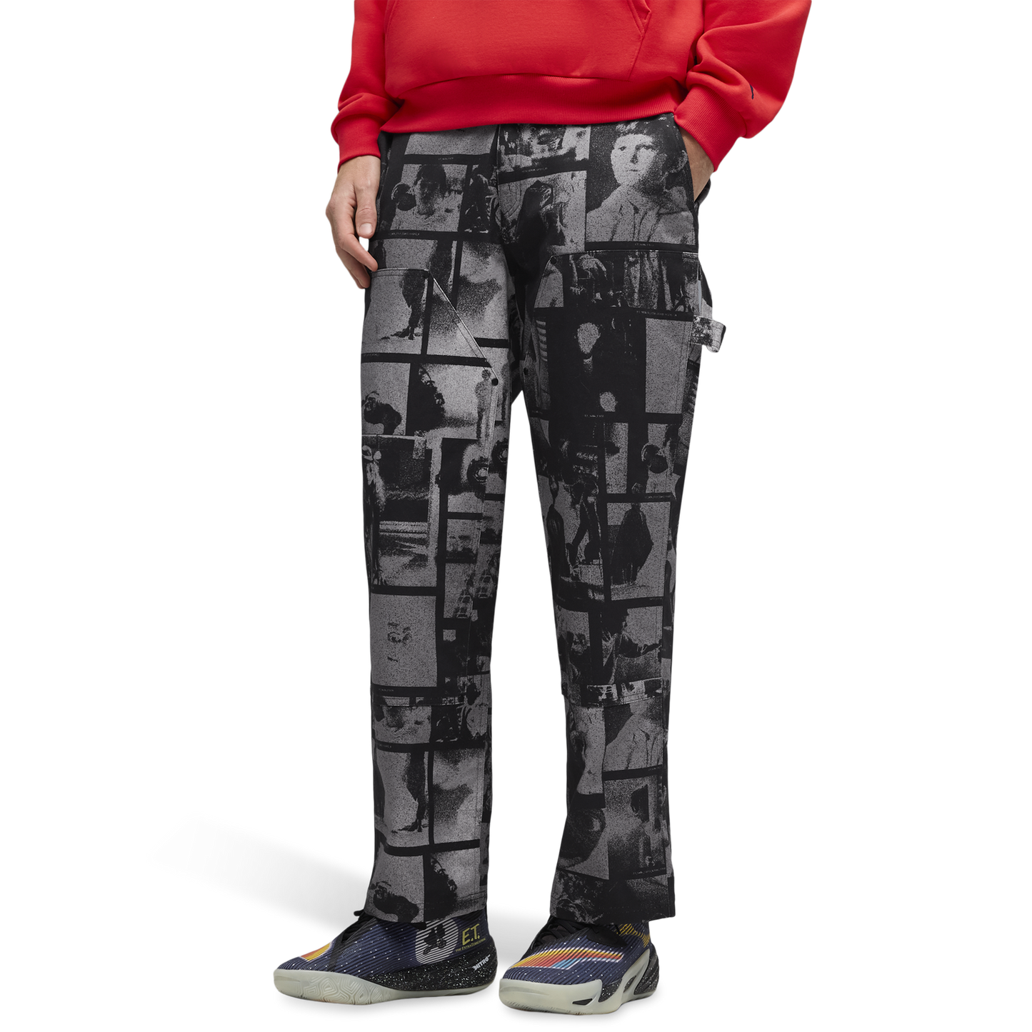 PUMA Hoops X E.T. Twill Pants - Men's - Puma Black