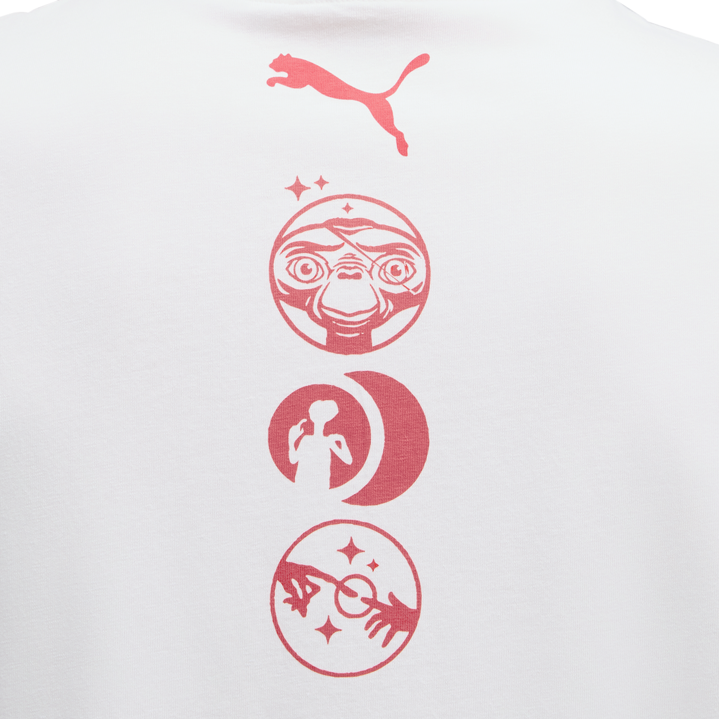 PUMA Hoops X E.T. T-Shirt I - Men's - White/Red