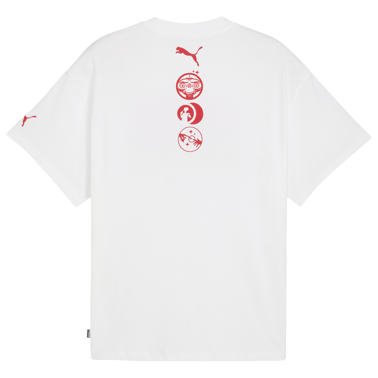 PUMA Hoops X E.T. T-Shirt I - Men's - White/Red