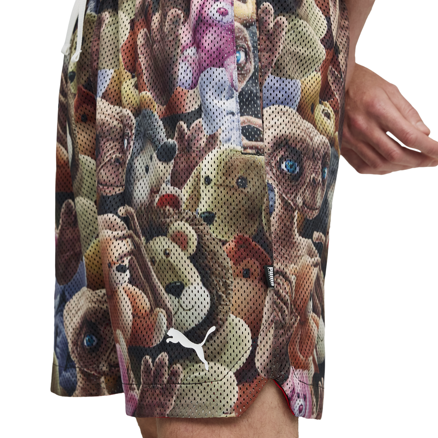 PUMA Hoops X E.T. AOP Shorts - Men's - Multi/Multi