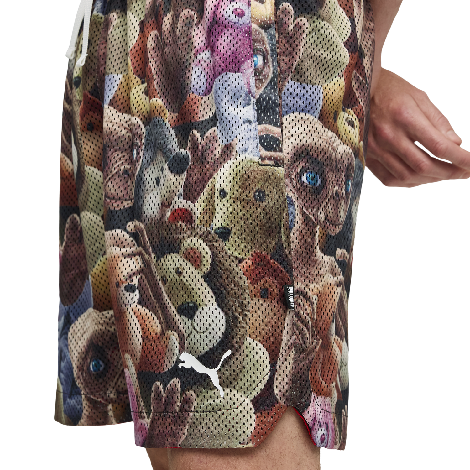 PUMA Hoops X E.T. AOP Shorts - Men's - Multi/Multi