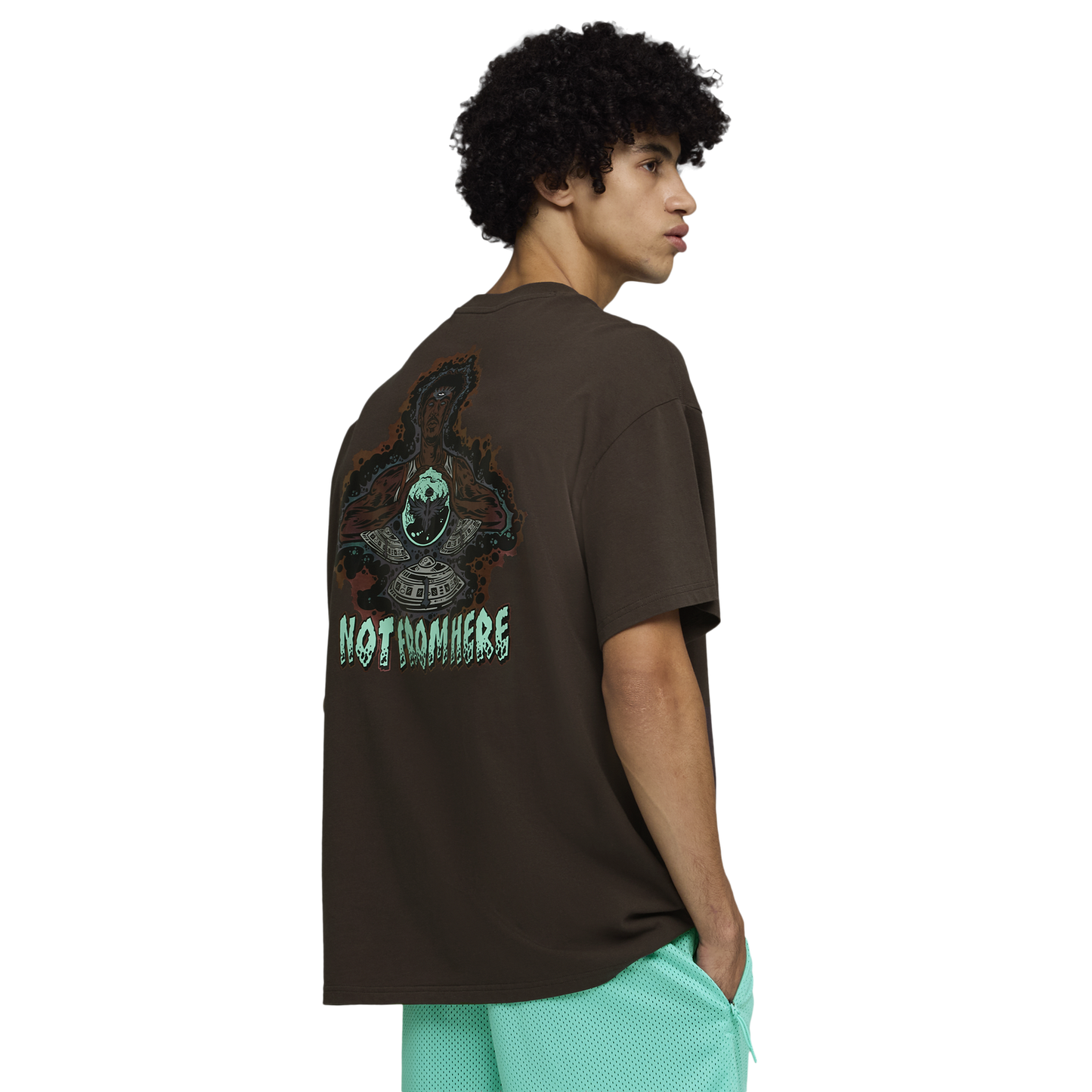 PUMA Melo World T-Shirt - Men's - Black