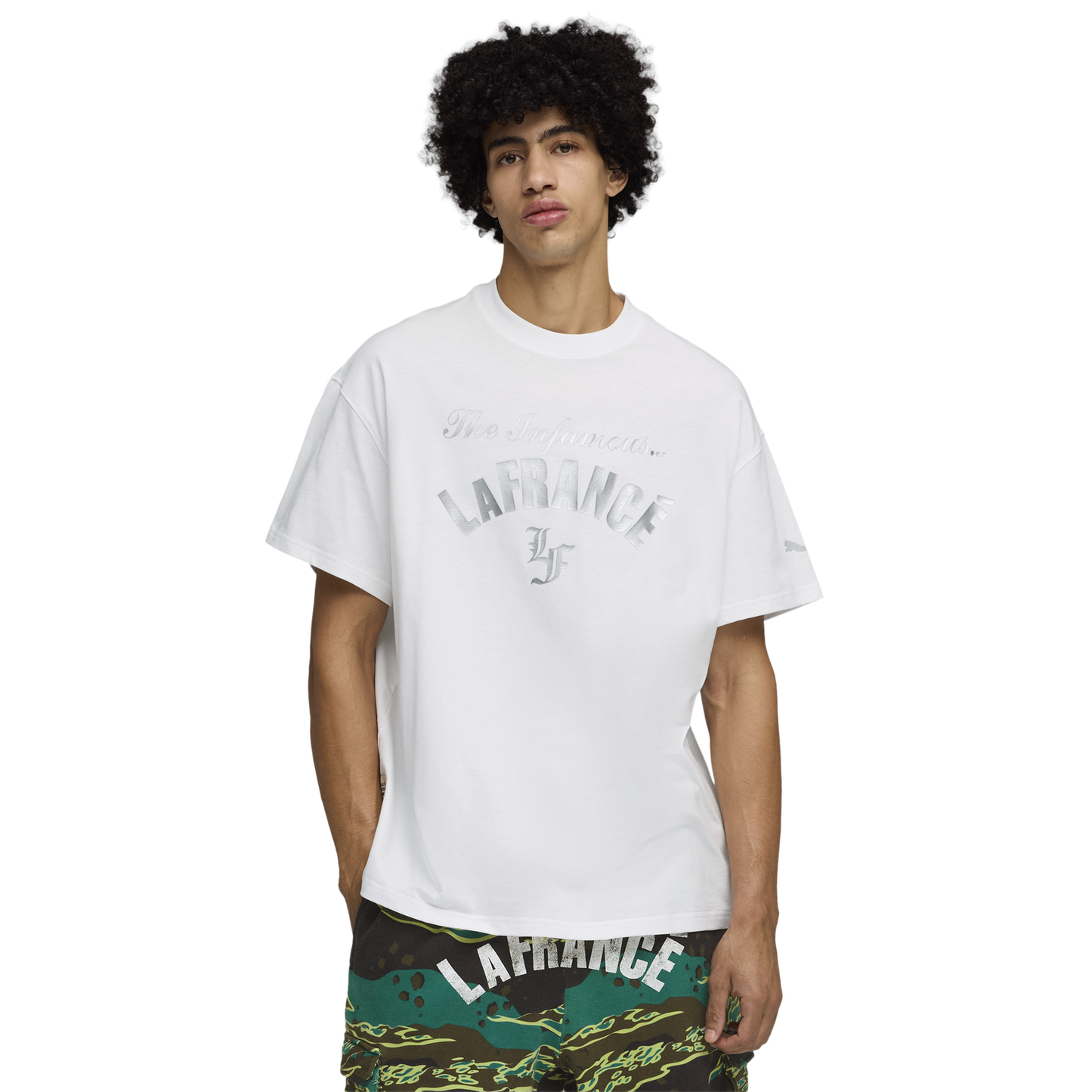 PUMA LaFrance Supply T-Shirt III - Men's - White/Black
