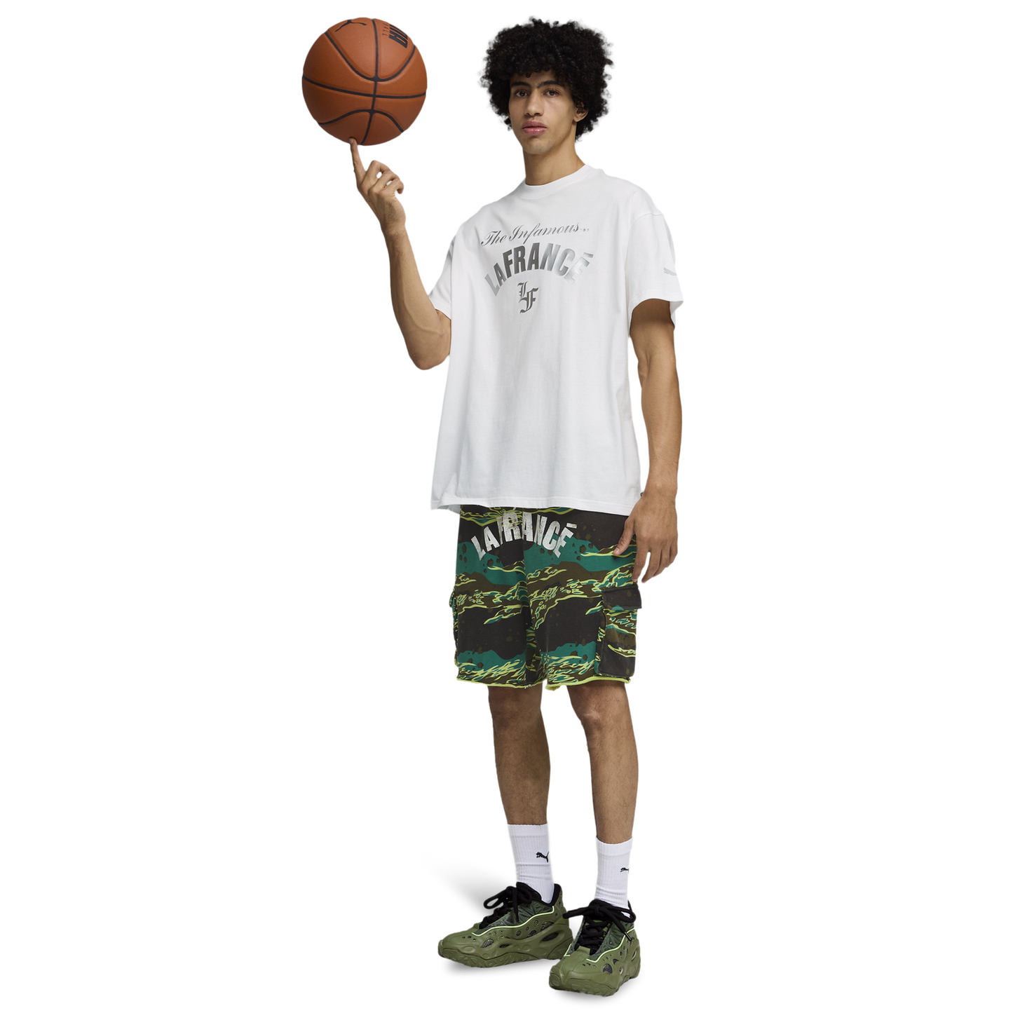 PUMA LaFrance Supply T-Shirt III - Men's - White/Black