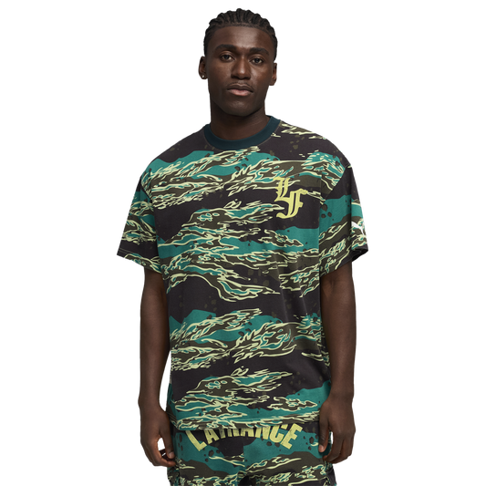 PUMA LaFrance Supply AOP T-Shirt - Men's - Green Terrain Aop/Brown