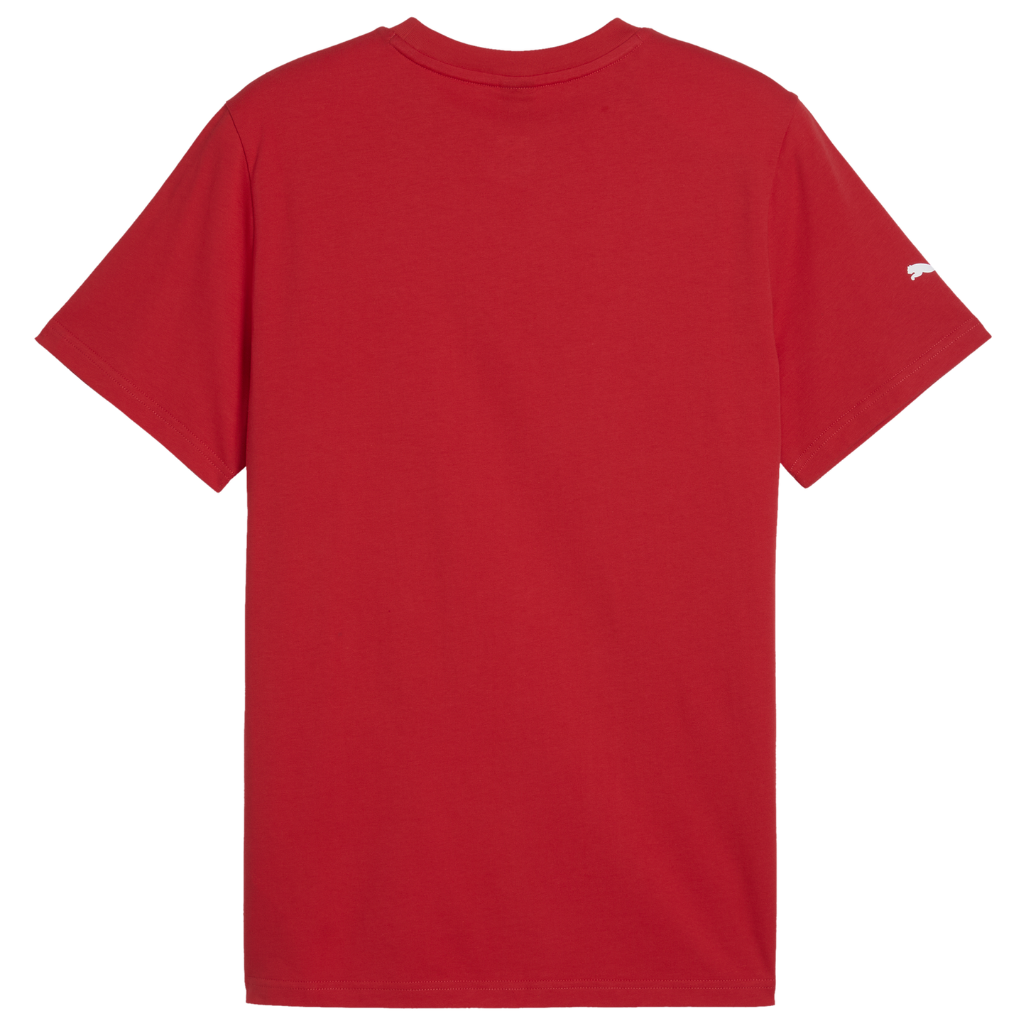 PUMA Ferrari Colored Shield Tee - Men's - Rosso Corsa