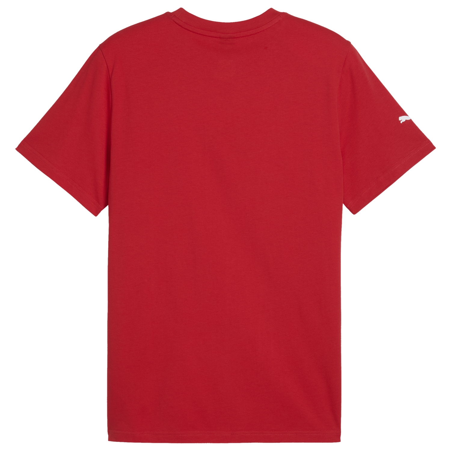 PUMA Ferrari Colored Shield Tee - Men's - Rosso Corsa