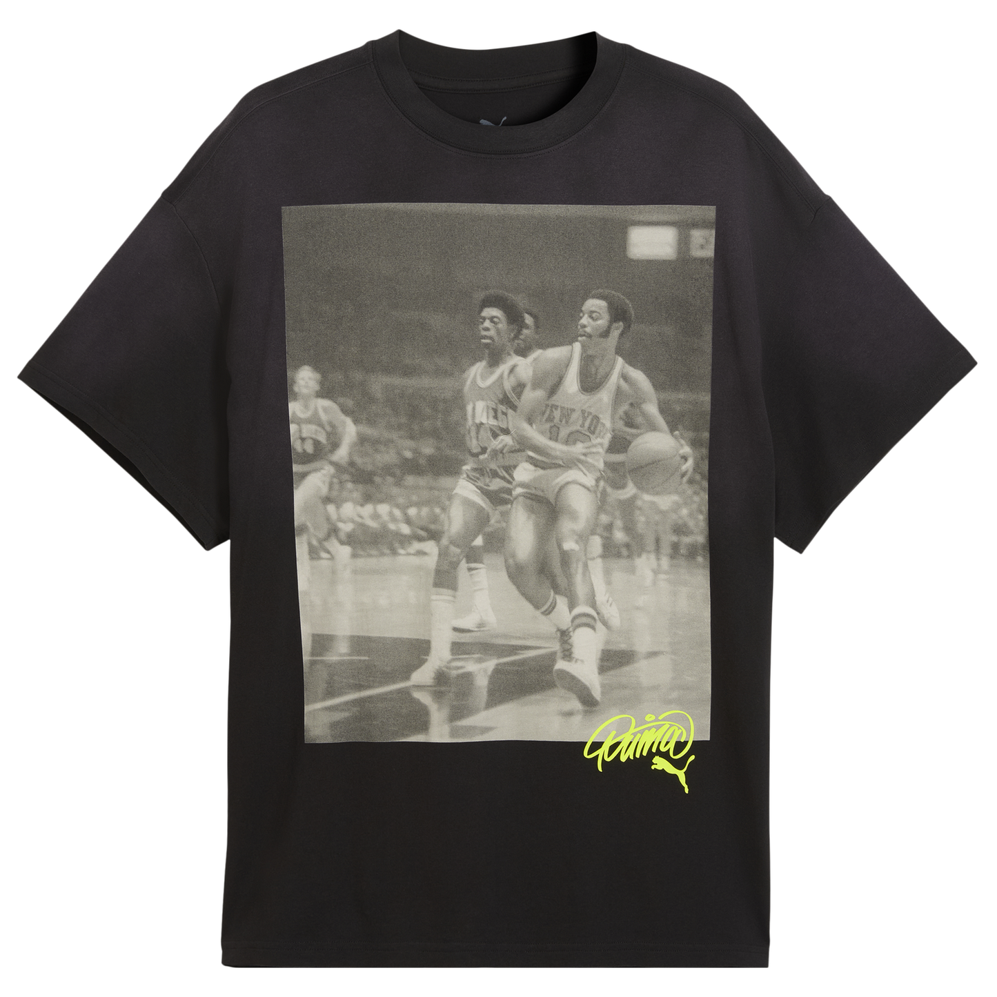 PUMA Memory Lane T-Shirt - Men's - Puma Black/Black
