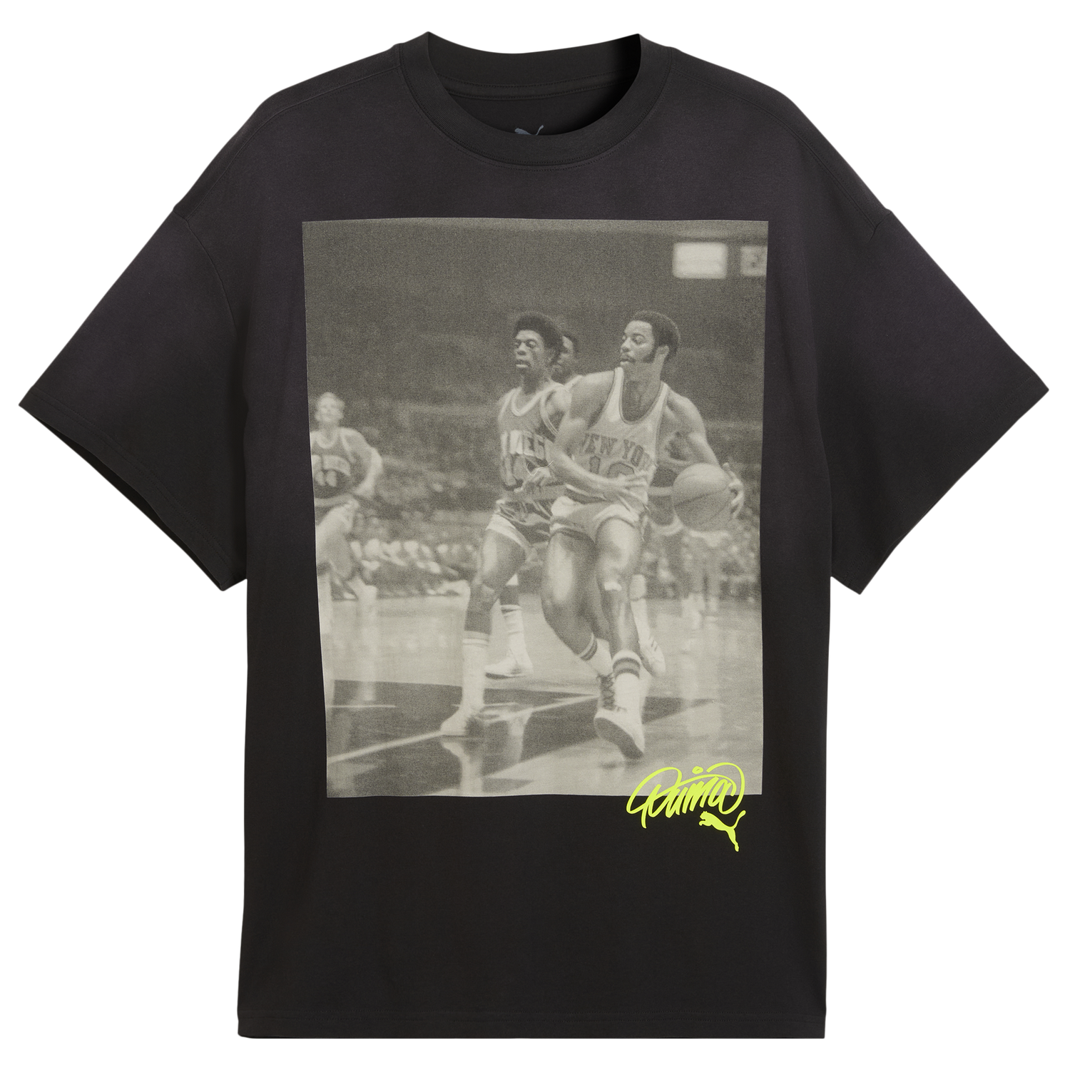 PUMA Memory Lane T-Shirt - Men's - Puma Black/Black