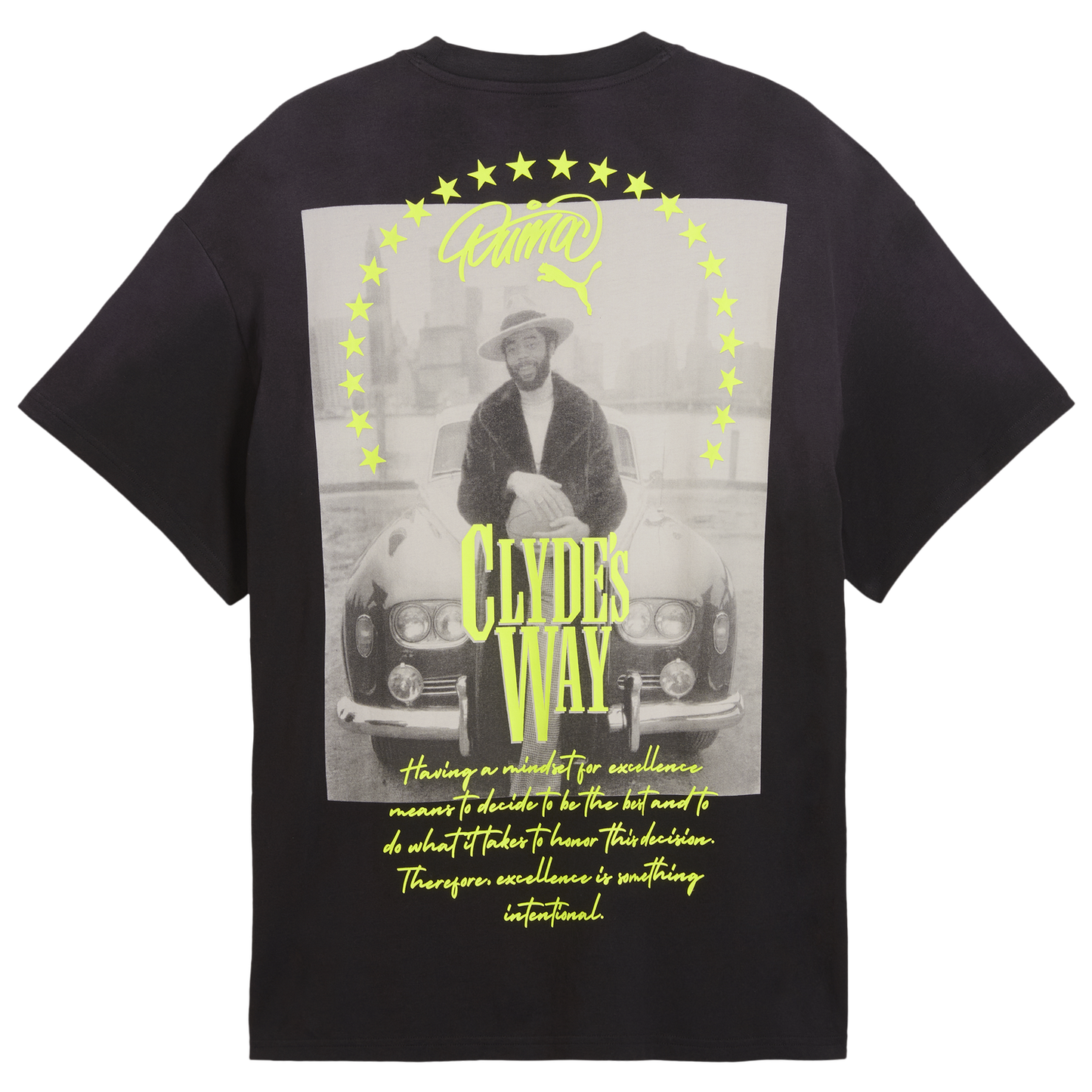 PUMA Memory Lane T-Shirt - Men's - Puma Black/Black