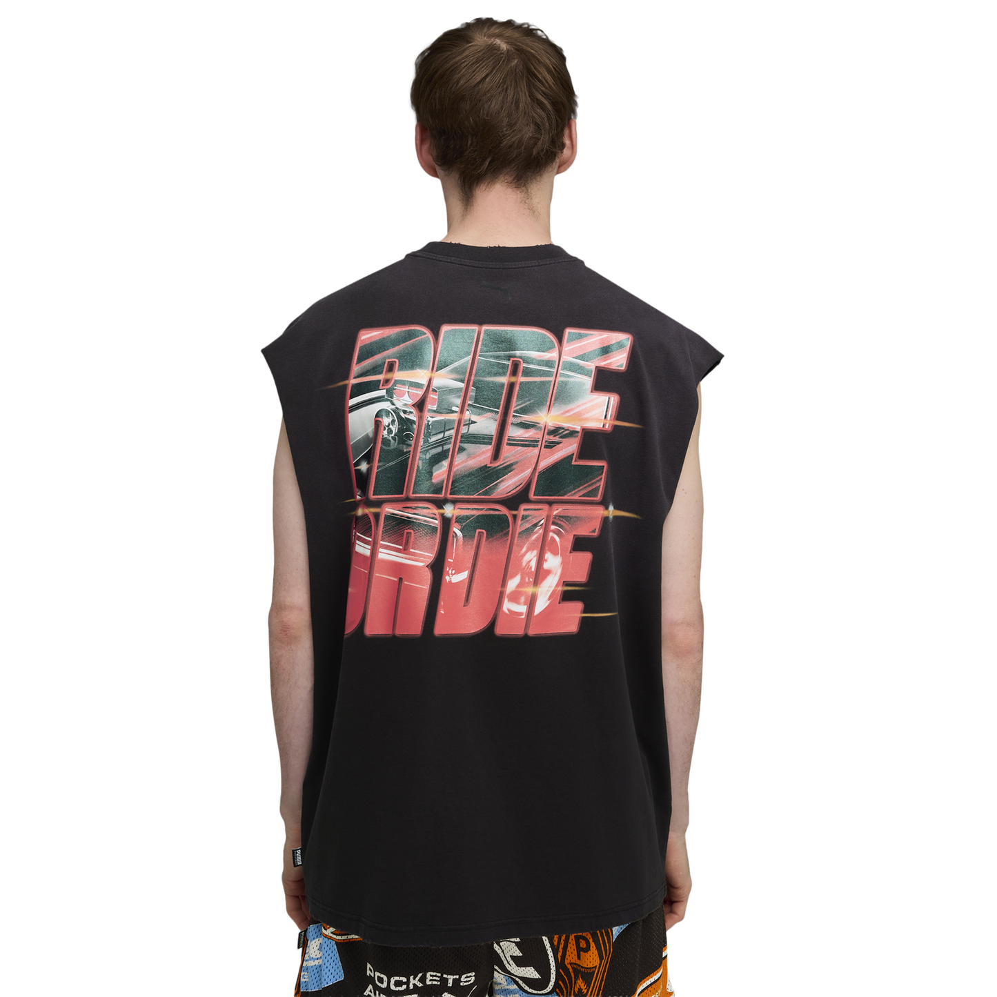 PUMA x Fast & Furious Cut-Off T-Shirt - Men's - Black/Red