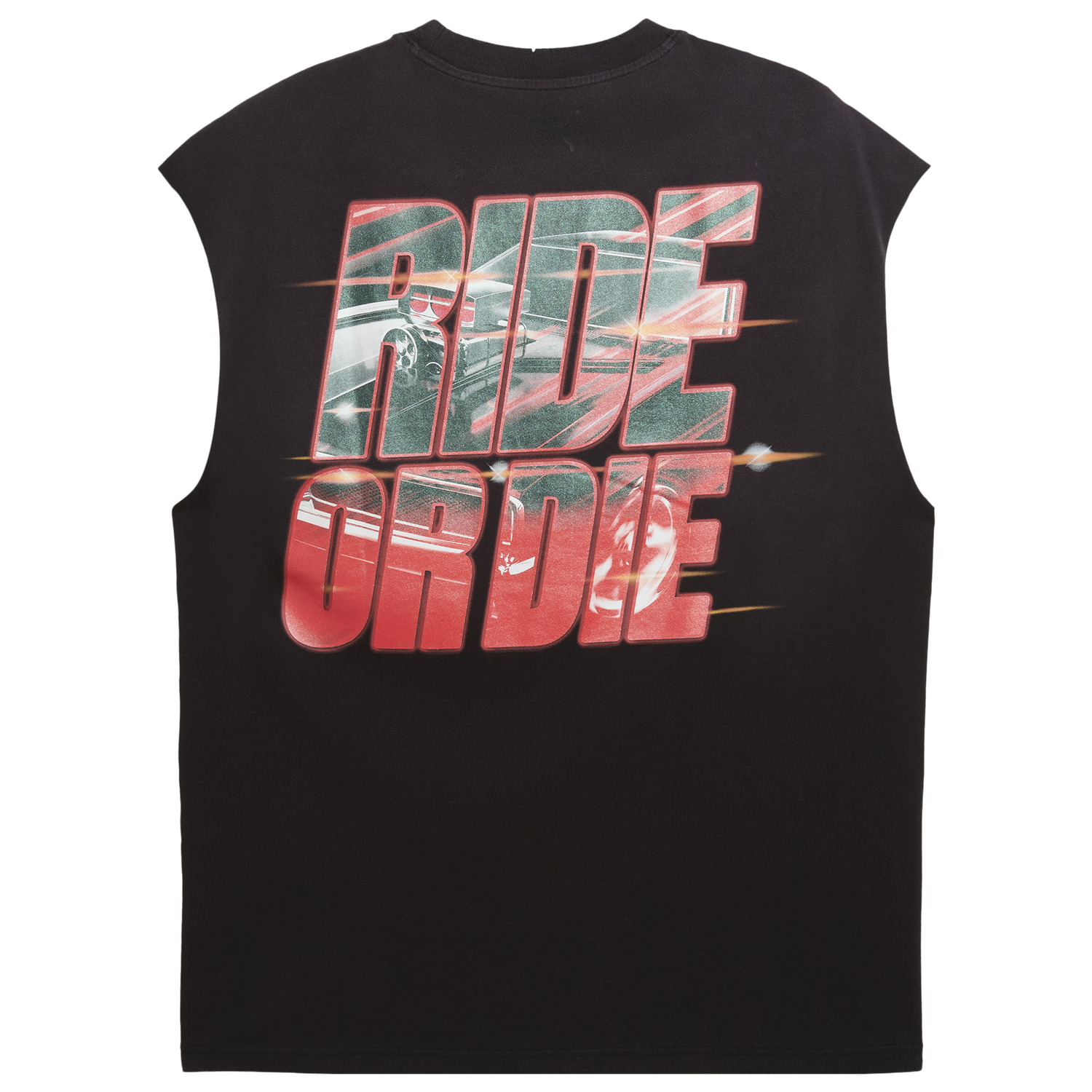 PUMA x Fast & Furious Cut-Off T-Shirt - Men's - Black/Red