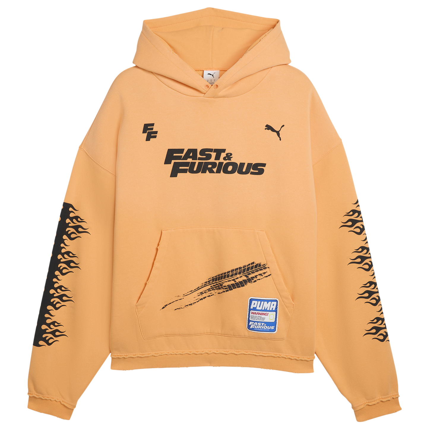 PUMA x Fast & Furious Hoodie - Men's - Black/Orange