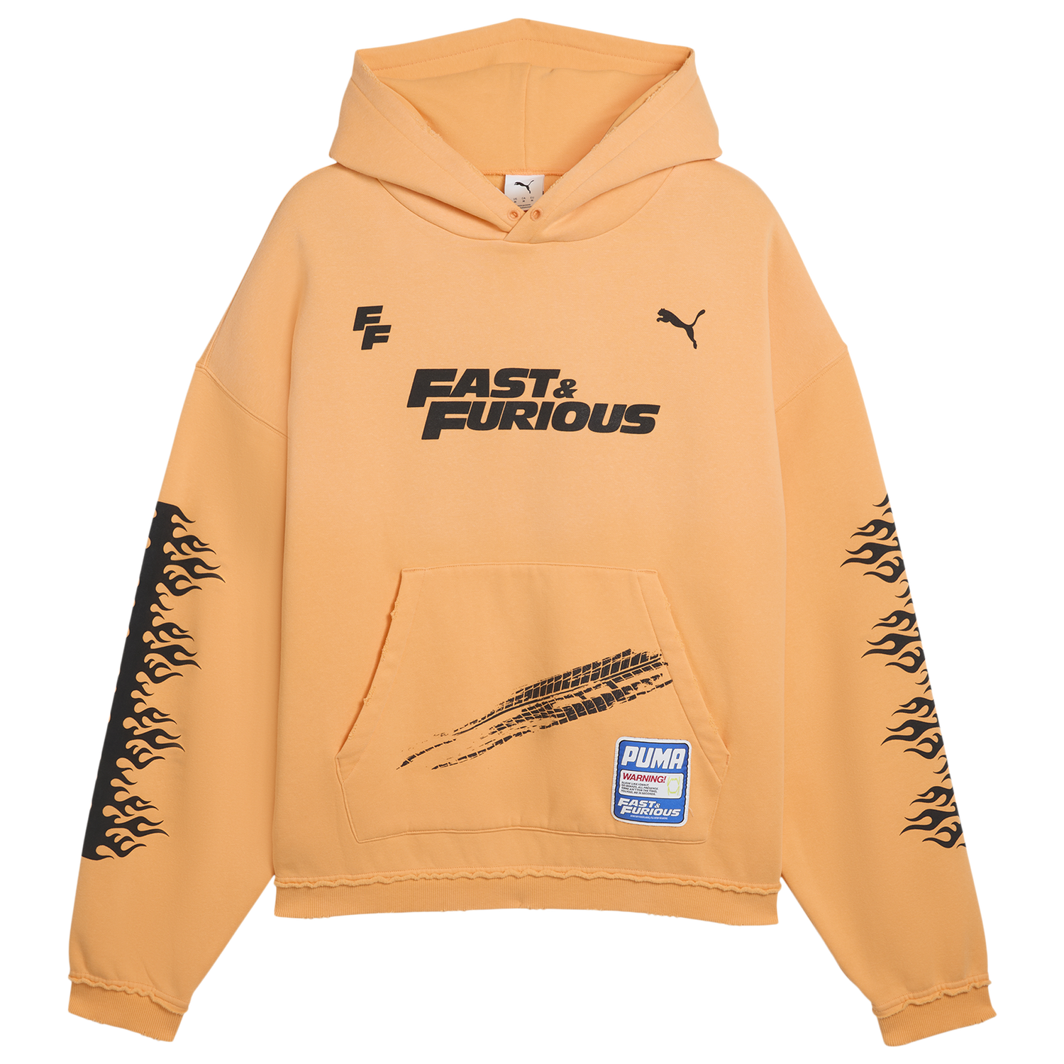 PUMA x Fast & Furious Hoodie - Men's - Black/Orange