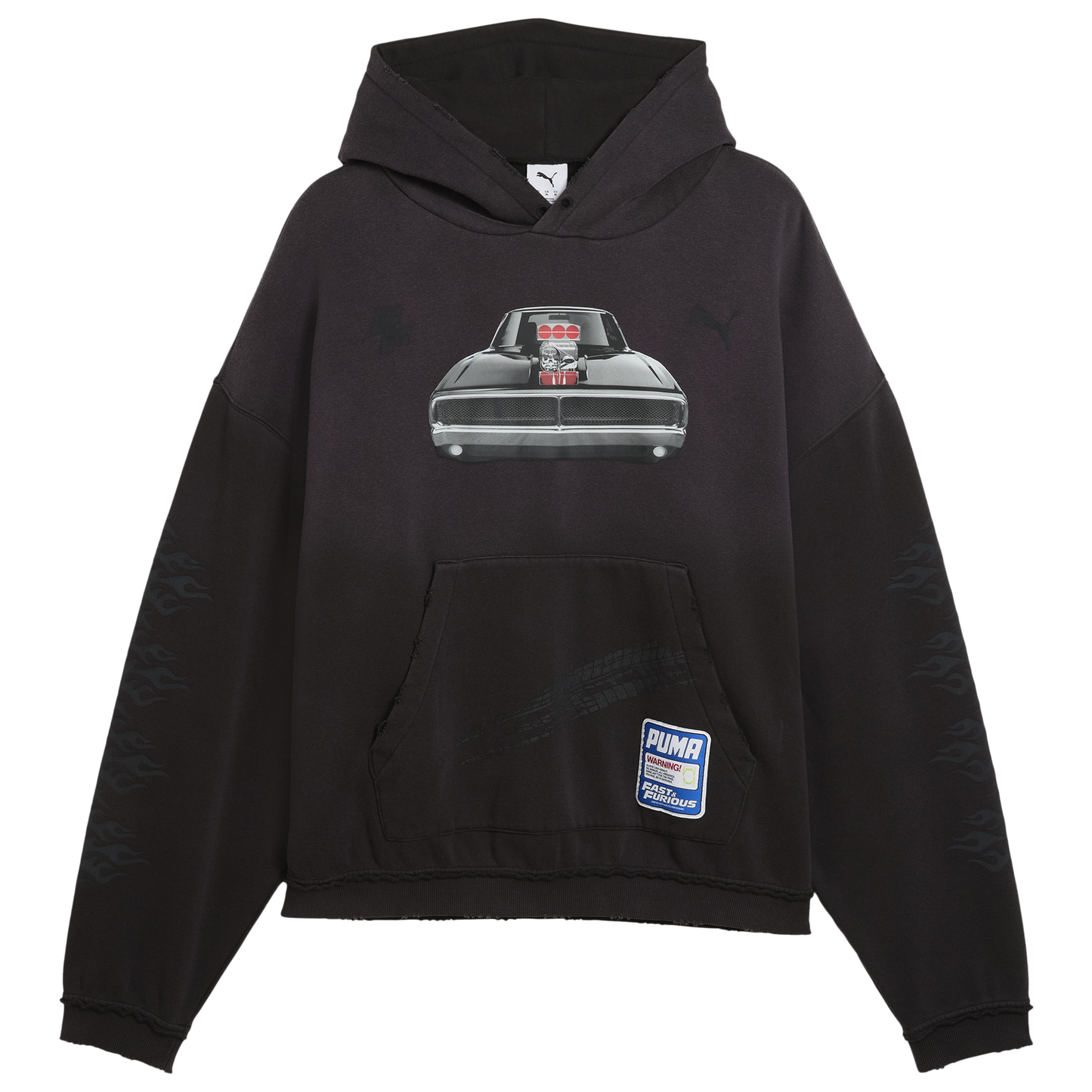 PUMA x Fast & Furious Hoodie - Men's - Black/Grey