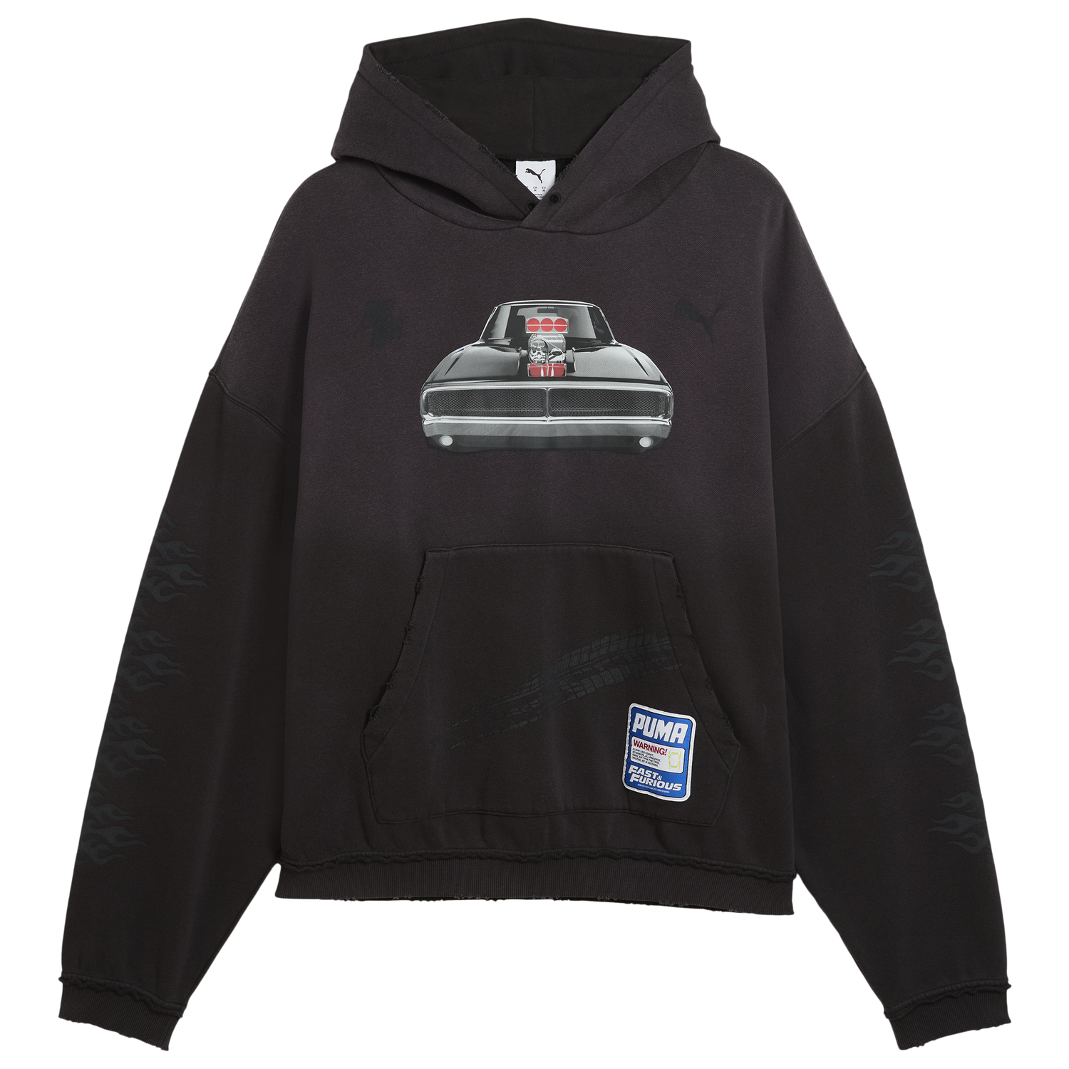 PUMA x Fast & Furious Hoodie - Men's - Black/Grey