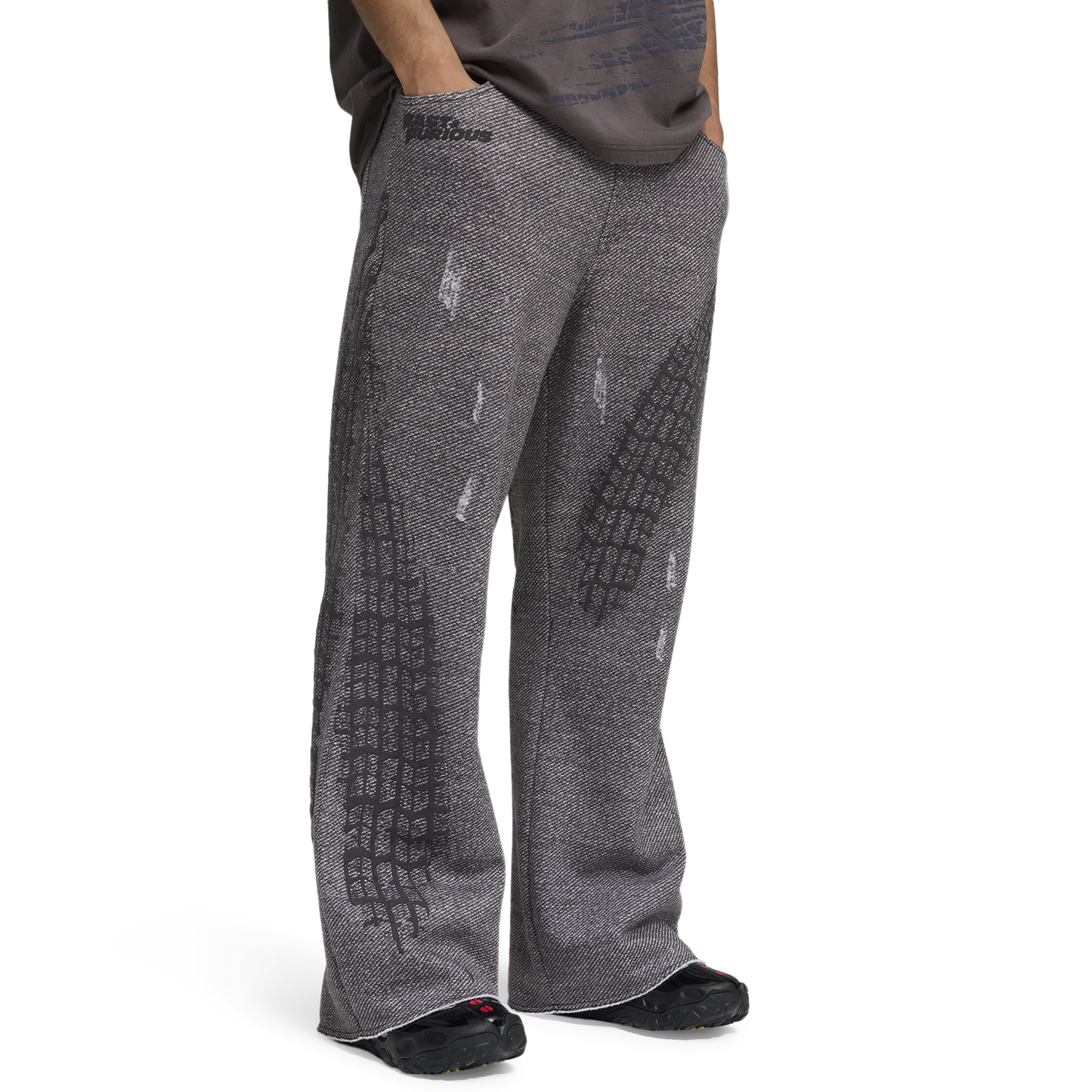 PUMA x Fast & Furious Sweat Pants - Men's - Grey/Black